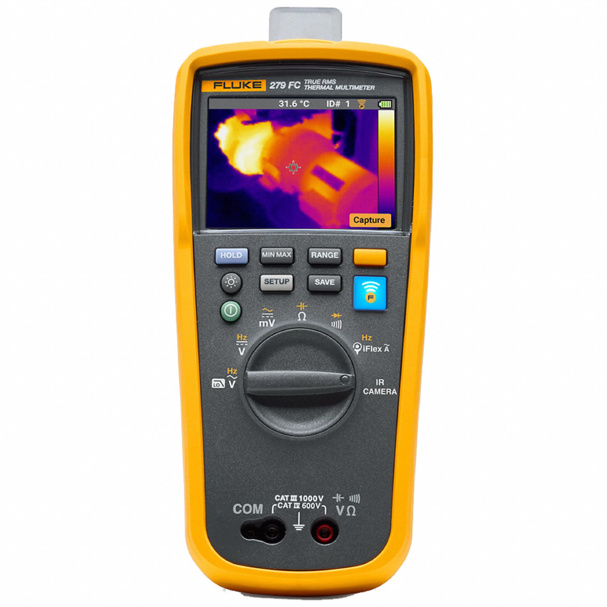 Fluke Cat Iii 1000v Cat Iv 600v Trms Thermal Imager And Digital