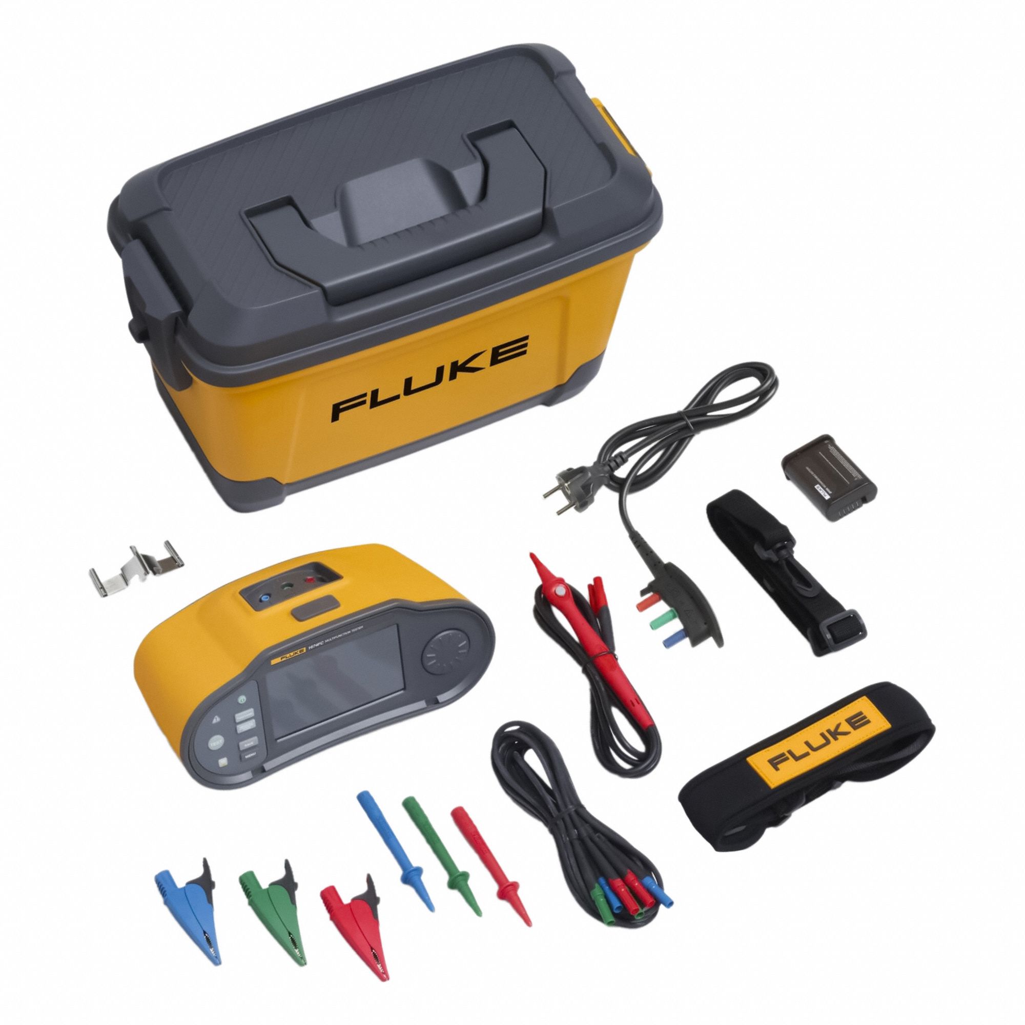 Installation Tester: Fluke 1674FC SCH, Auto Ranging, Backlit Digital Display, EU, USB, Digital