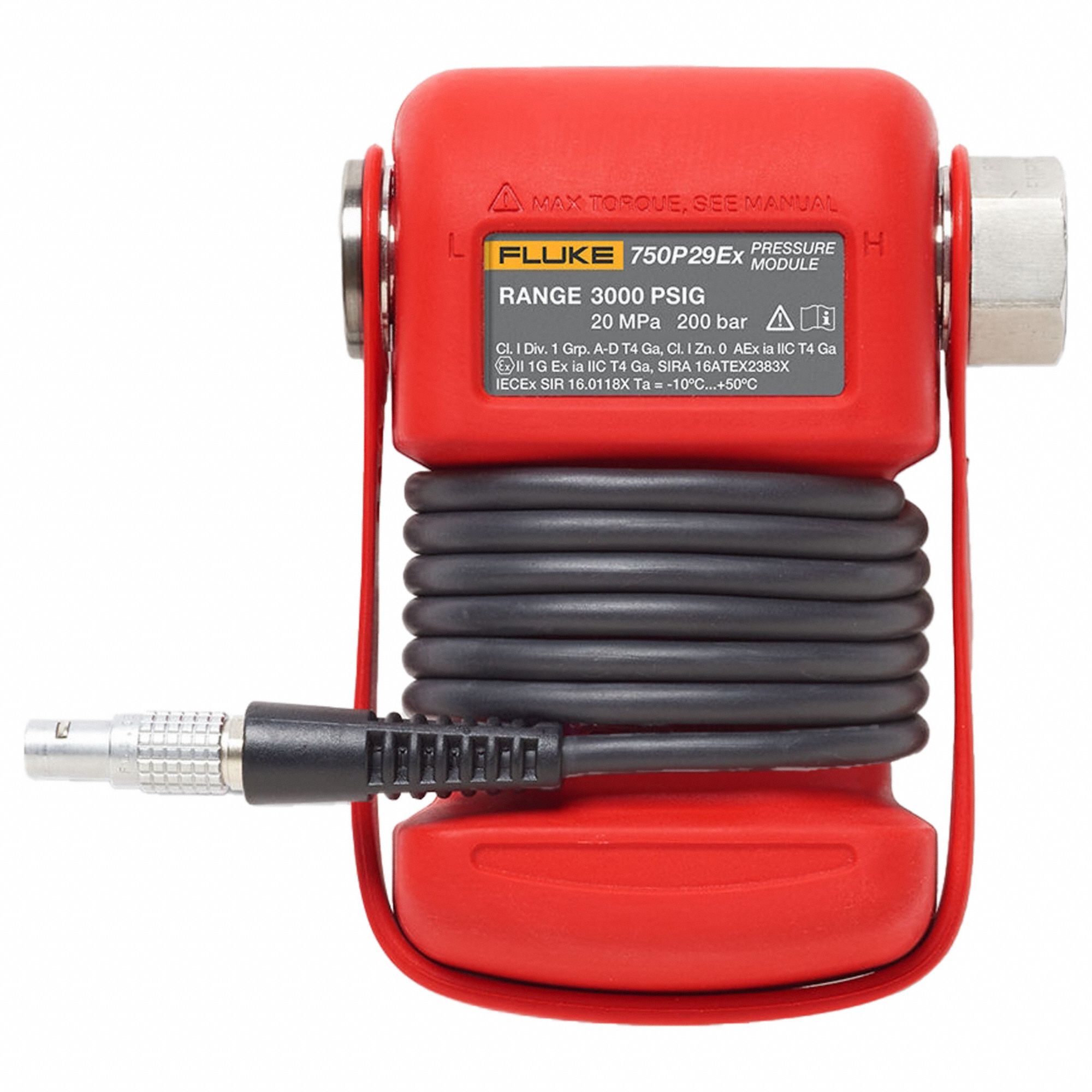 Pressure Module: High Pressure, High Pressure, 0 psi Pressure Measurement - Min., 750P