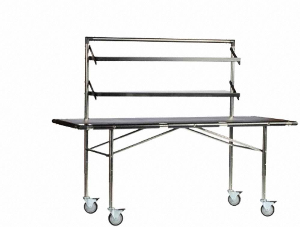 Mortician Work Station: 31 in Overall Wd, 80 in Overall Lg