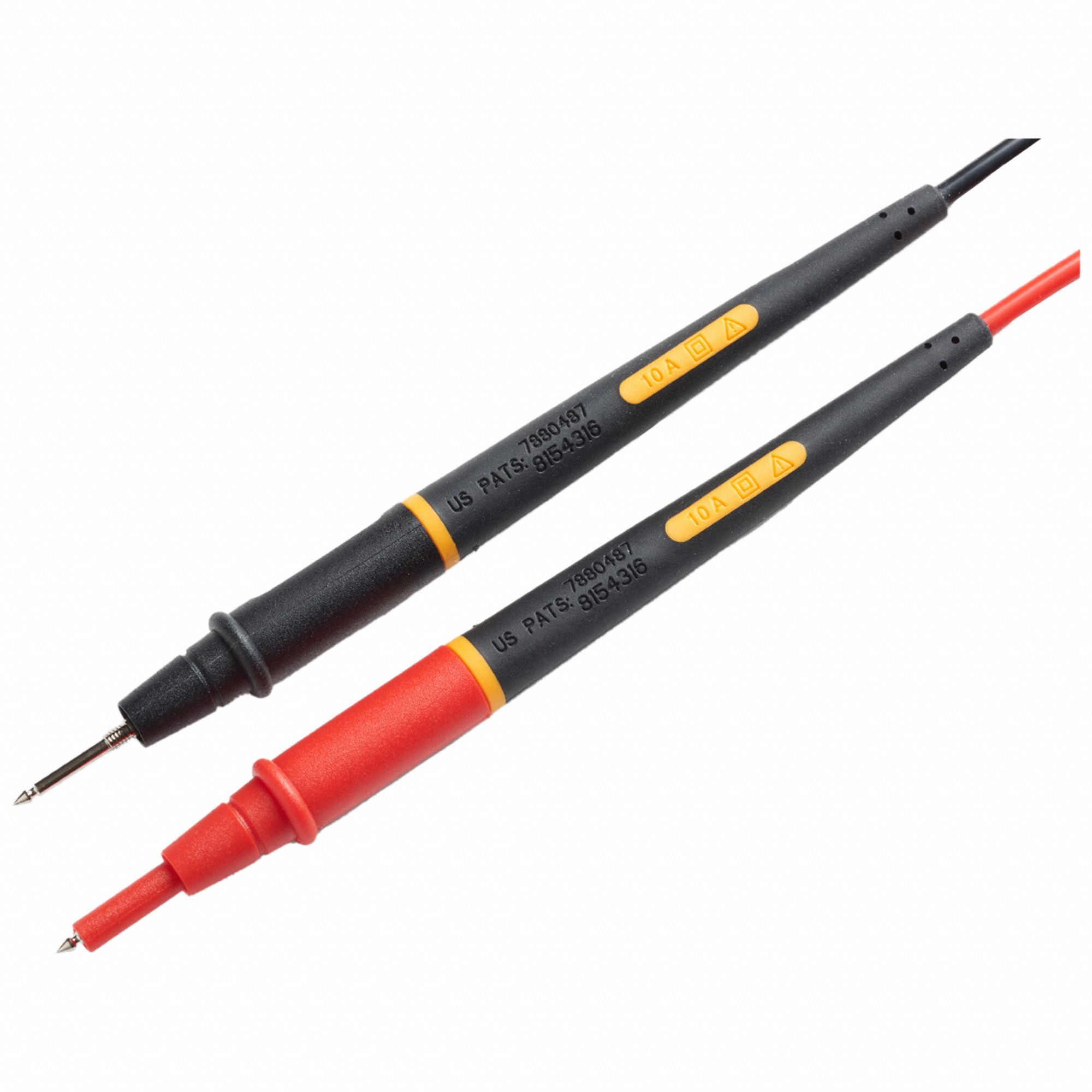 TestLeads Rd/Blk 1000V 18AWG 47/8ft PR
