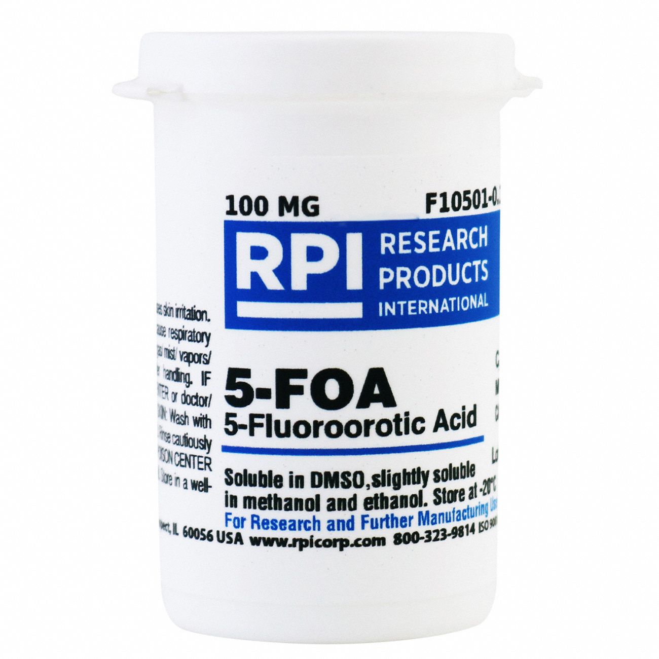 5-Fluoroorotic Acid (5-FOA), 100mg