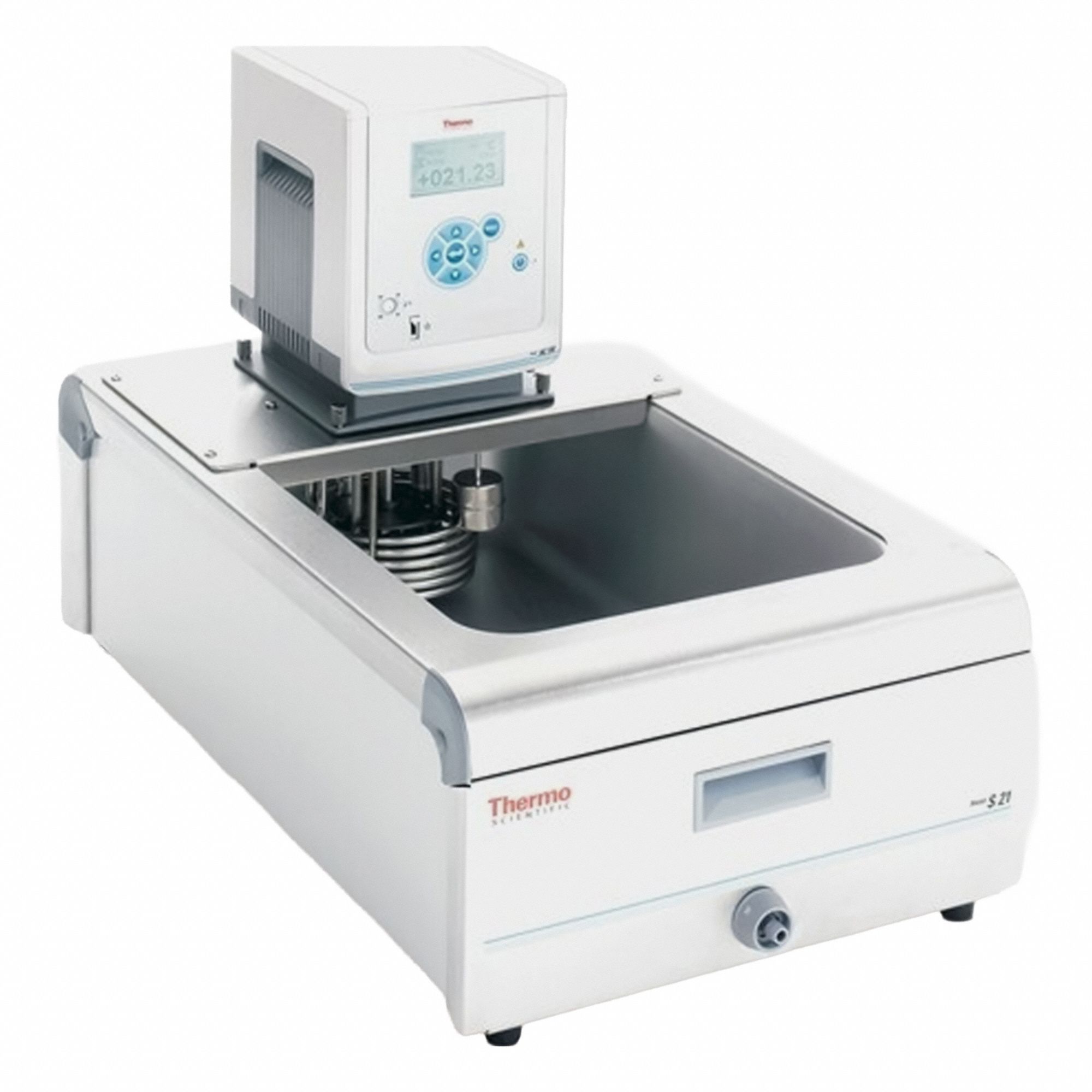 Heated Bath Circulator: 20 lpm Flow Rate, 1561218, Heated, 24 3/4 in Overall Dp