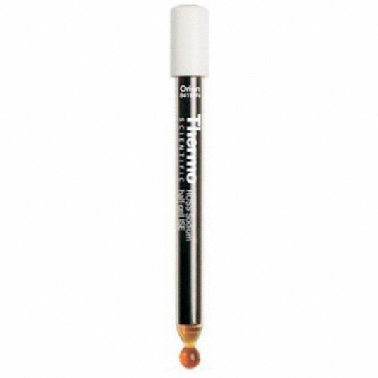 THERMO SCIENTIFIC ORION, Sodium, BNC, Sodium Electrode - 6AGG8|8611BNWP ...