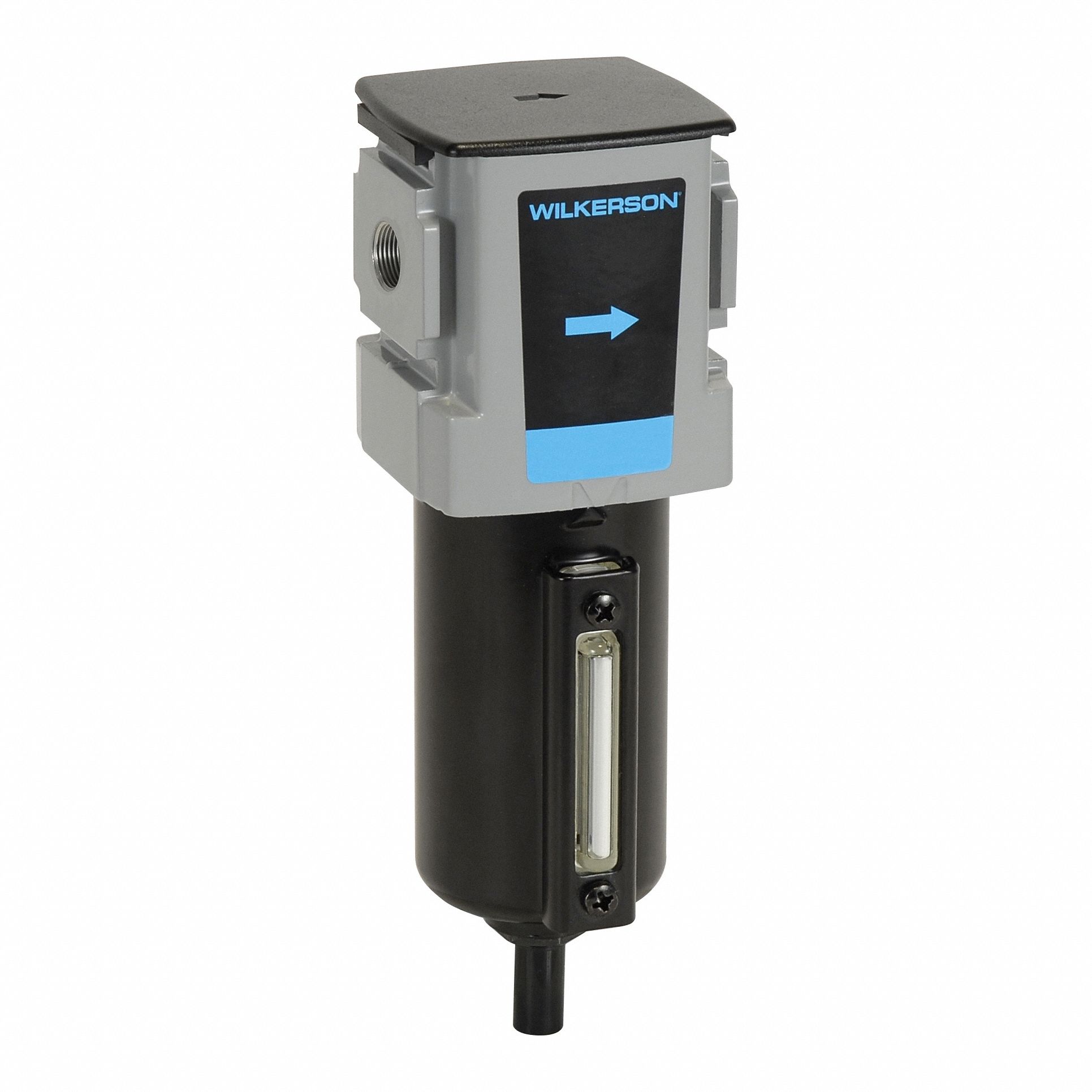 Filter: Particulate, 3/8 in NPT, 5 micron, 78 scfm, 250 psig Max Op Pressure, Metal Bowl