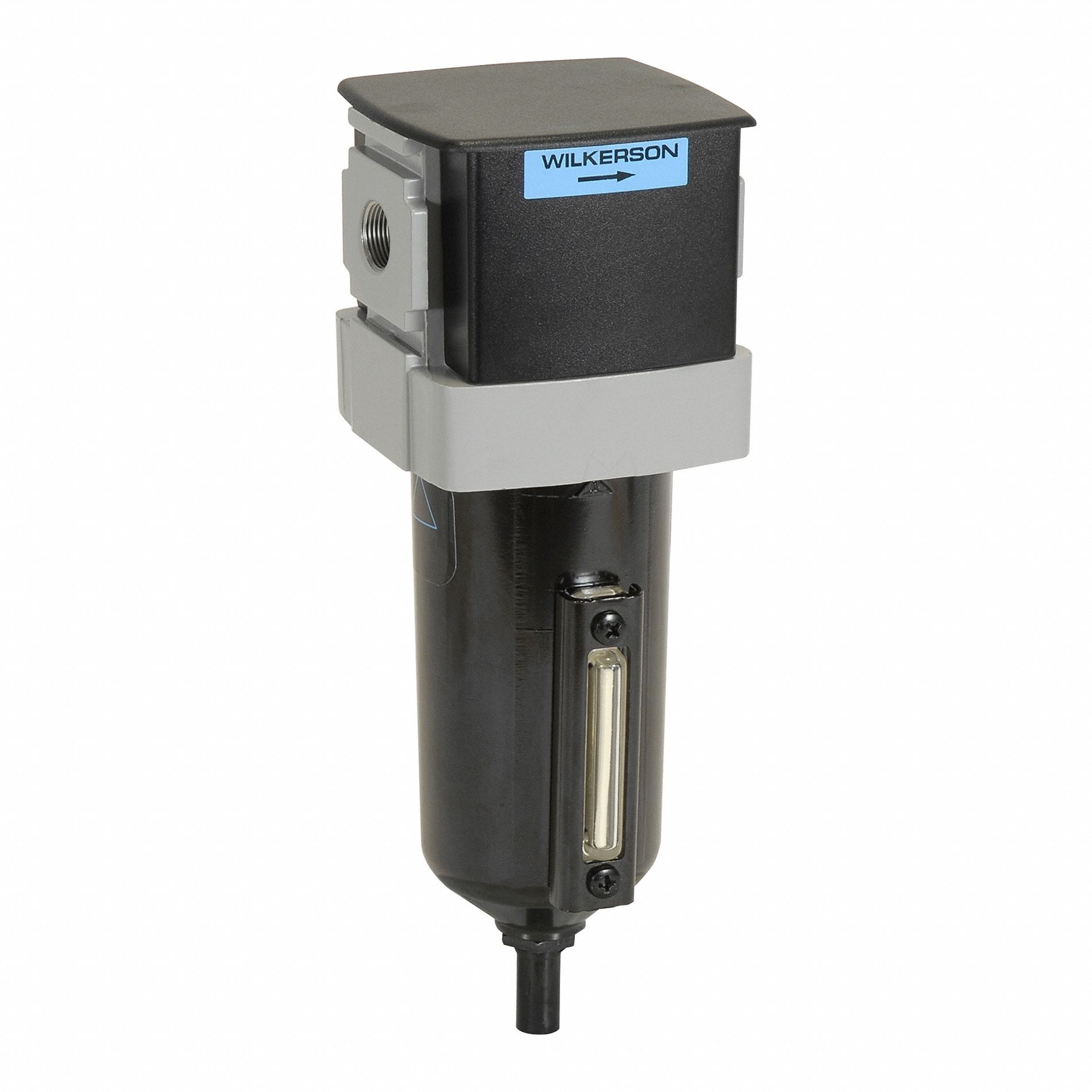 Filter: Particulate, 3/8 in NPT, 5 micron, 115 scfm, 250 psig Max Op Pressure, Metal Bowl