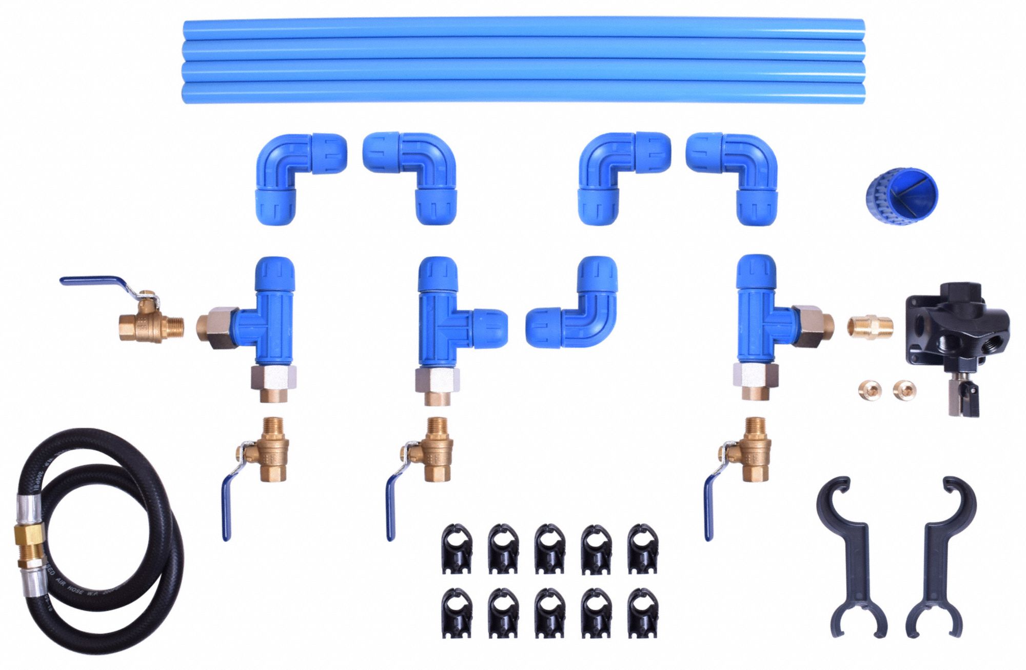 Compressed Pipe Kit: