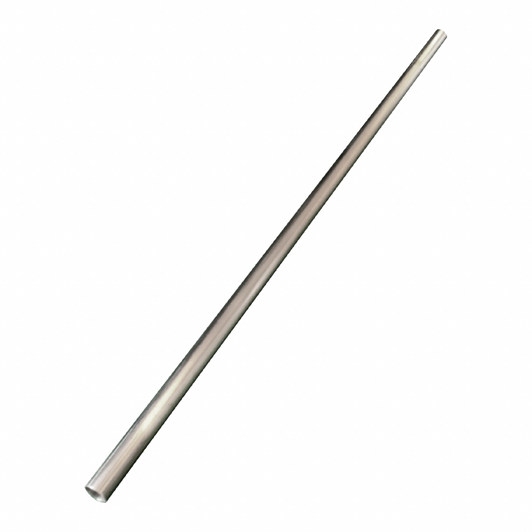 Pipe: 304/304L Stainless Steel, 1/2 in Nominal Pipe Size, 10 ft Overall Lg, Unthreaded, Schedule 5S