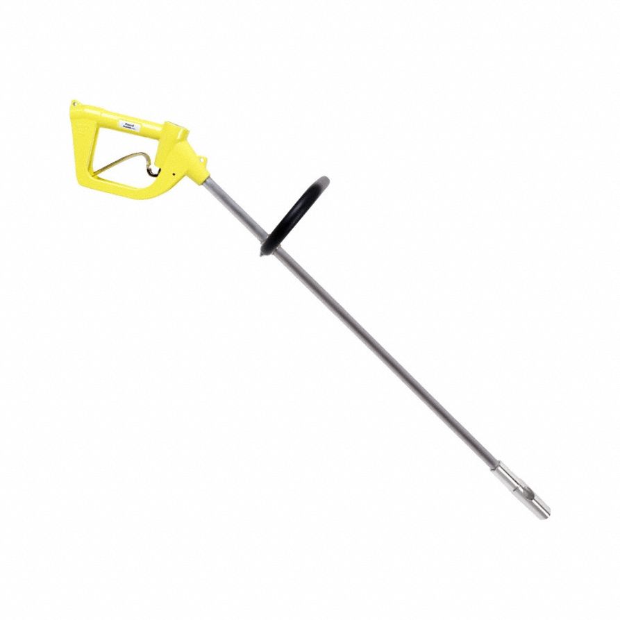 GUARDAIR Air Gun: Pistol-Grip Grip, Aluminum, 3/4 in Female NPT, 1 Nozzle(s), Straight, Focused (MPN F5072AA). Key specifications — attr1328526: Aluminum; attr1328500: Extension and Nozzle; attr1328508: GUARDAIR; attr1328515: No; attr1328533: Yes.