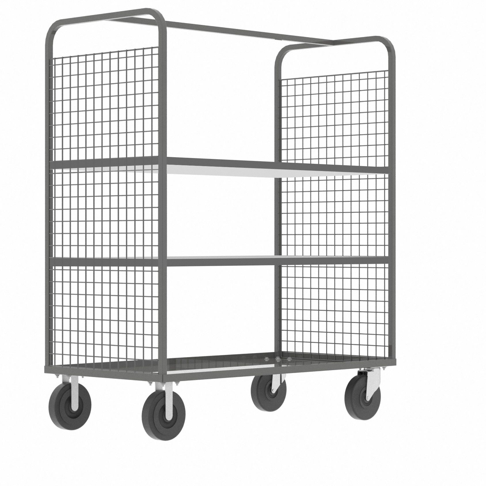 VALLEY CRAFT, 2,000 lb, Overall Dim. 57 in L x 30 in W x 68 in H, Cage ...
