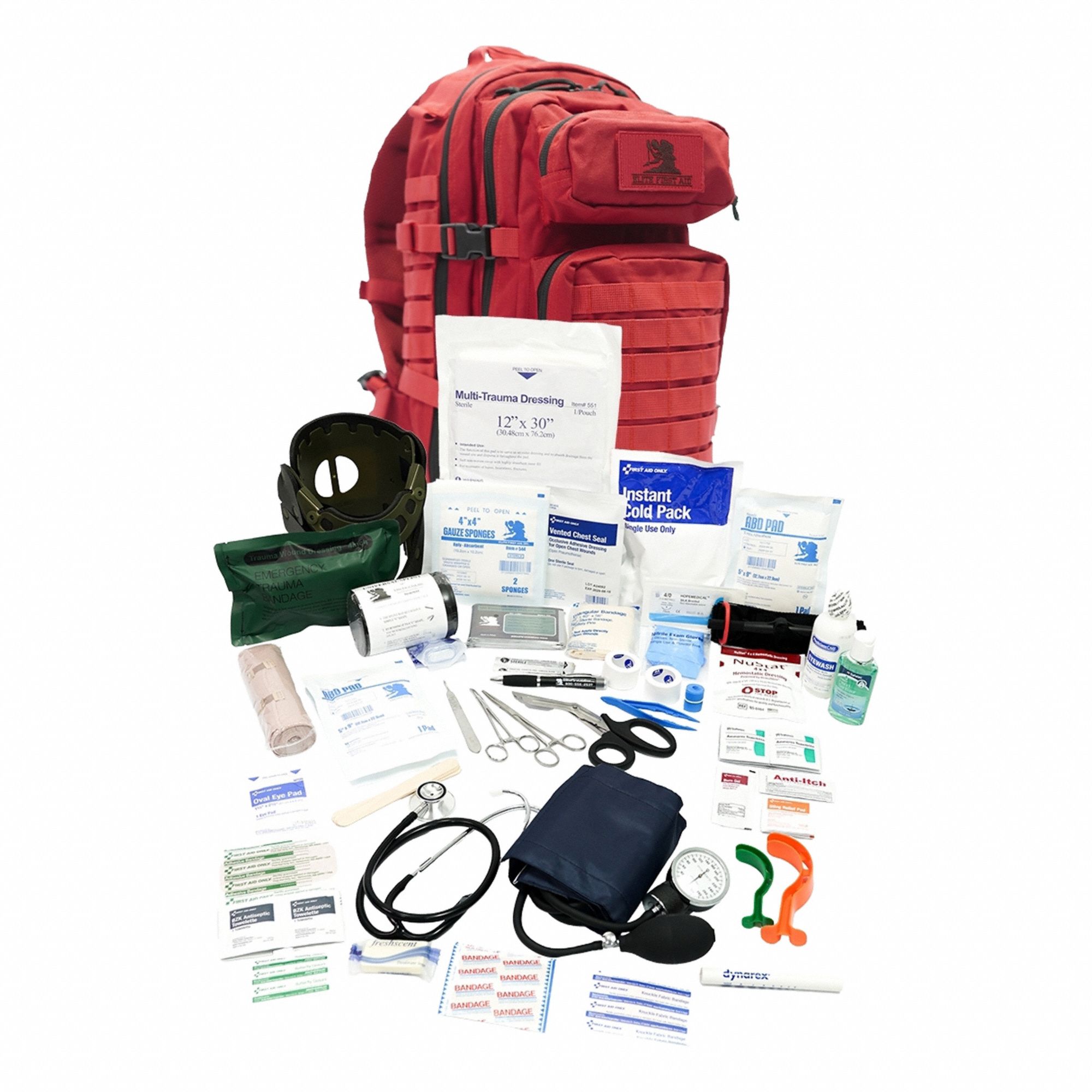 206 Components, Nylon, Backpack Responder Kit - 875UW2|FA138R-ADV-GR ...