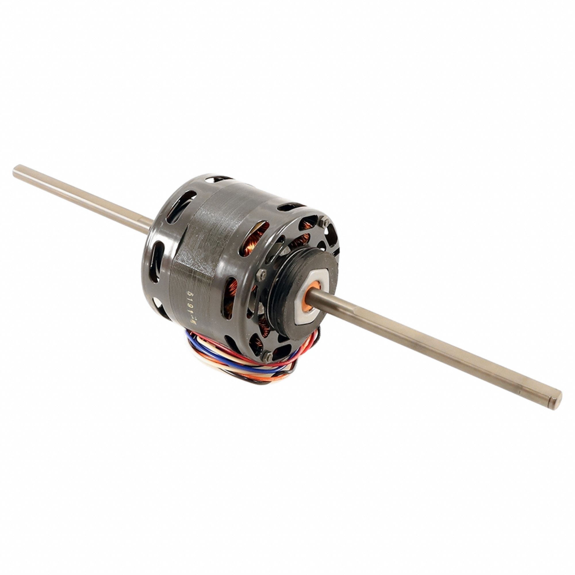 HVAC Motor, 44 Frame, 1/2 in Shaft Dia.