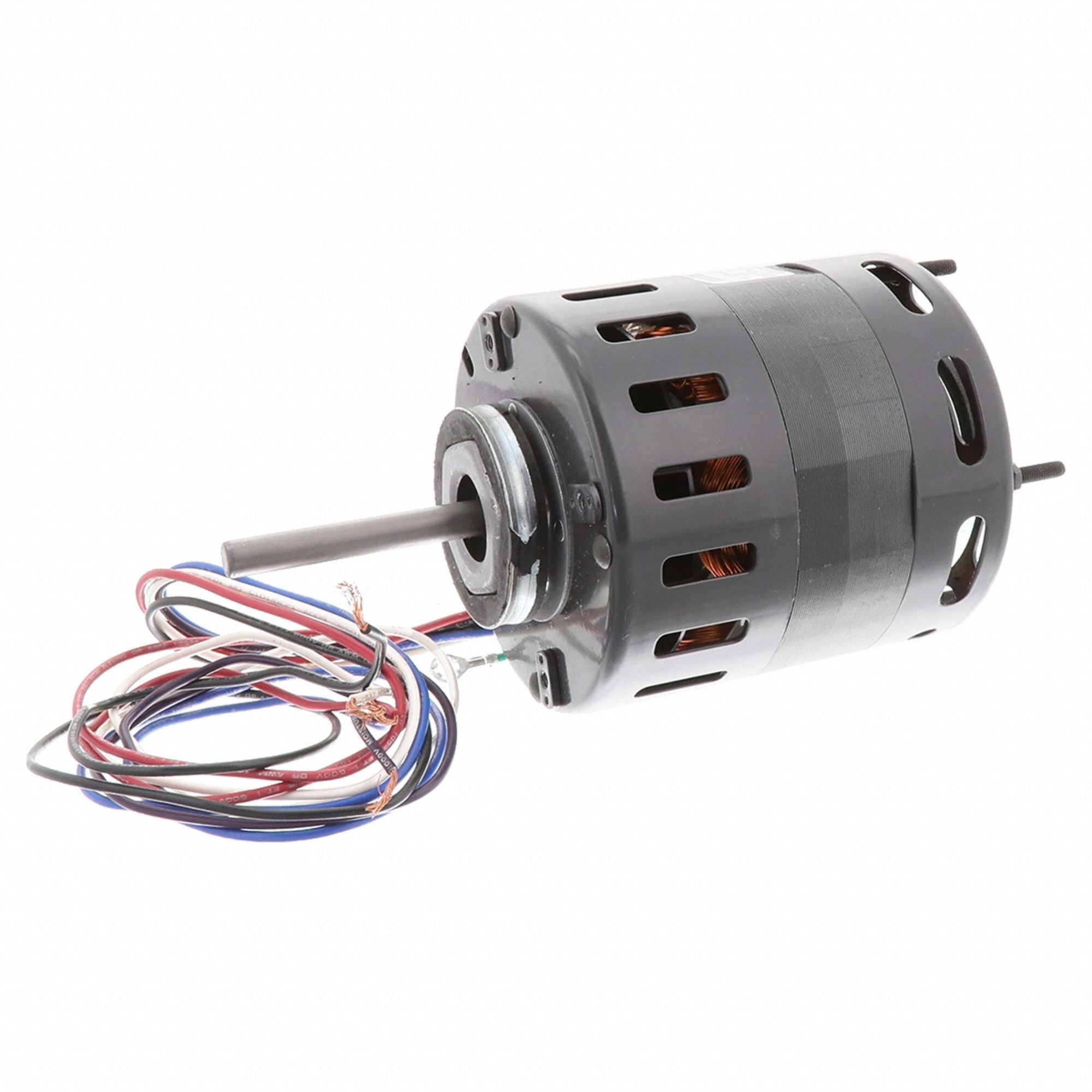 HVAC Motor, 44 Frame, 3/8 in Shaft Dia.