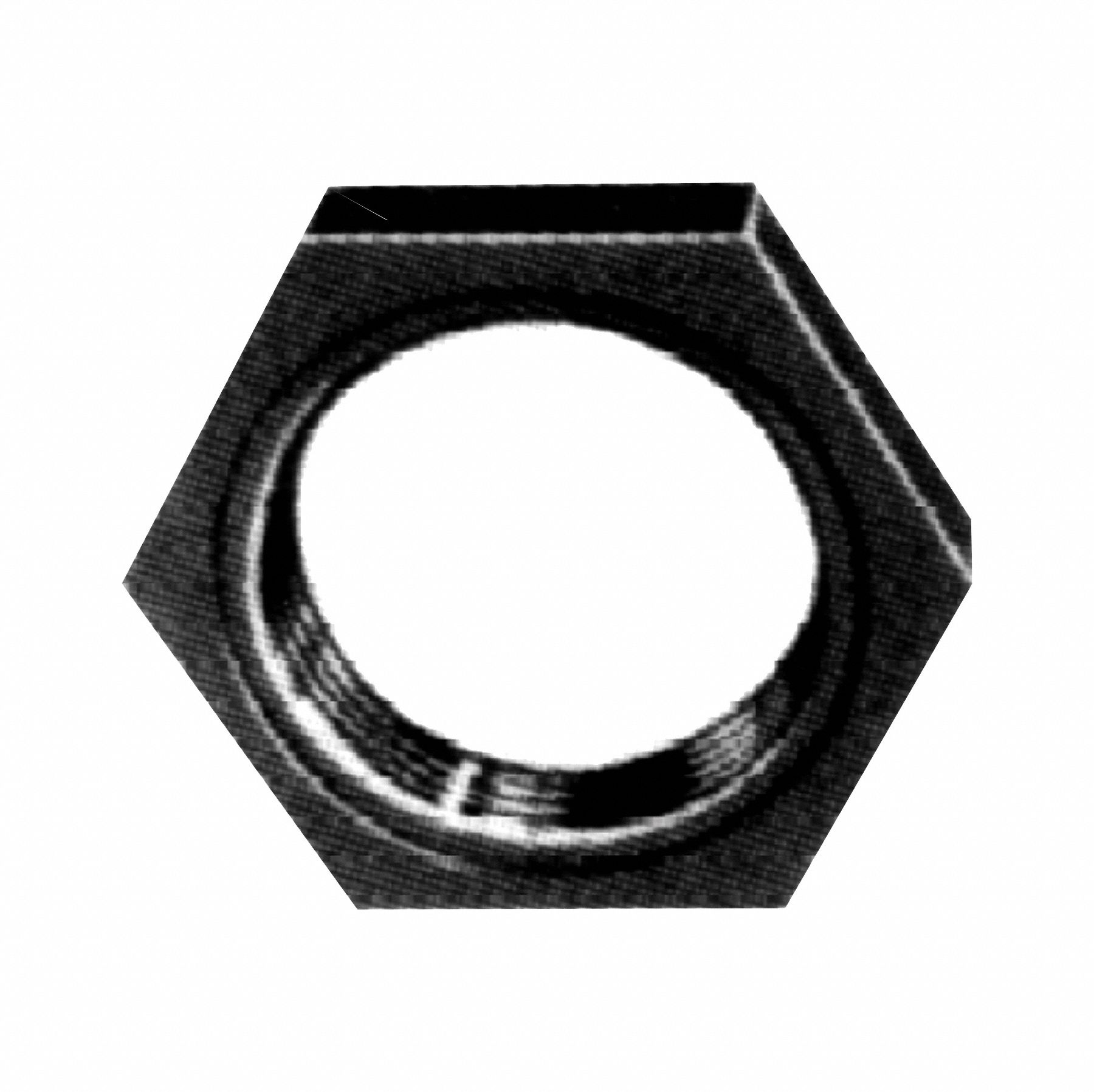 LOCKNUT, IRON, LOCKNUT, BLACK, 600 PSI, FNPT CONNECTION