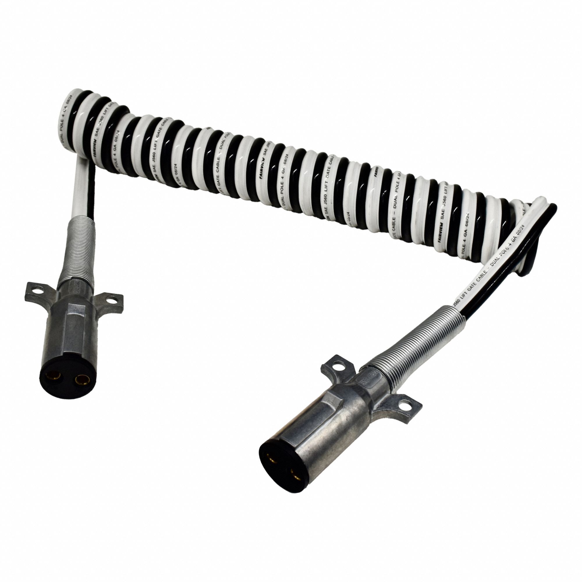 LFTGATE CABLE-COLED,DUAL POLE,15FT,W 1