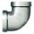 REDUCER ELBOW,90 DEGREES,2 IN SIZE