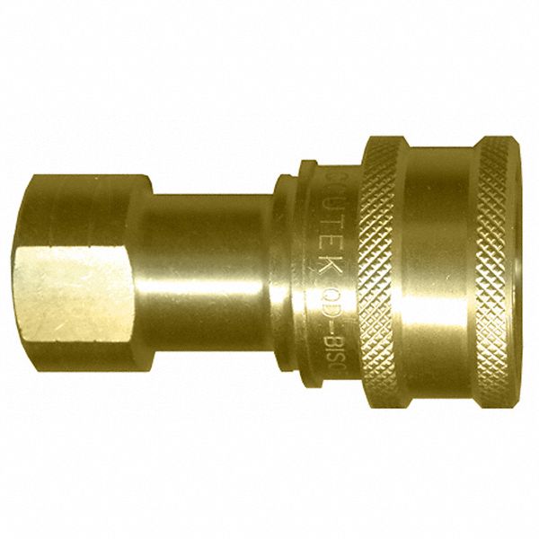COUPLEUR LAITON ISO B 3/8 X 3/8FPT