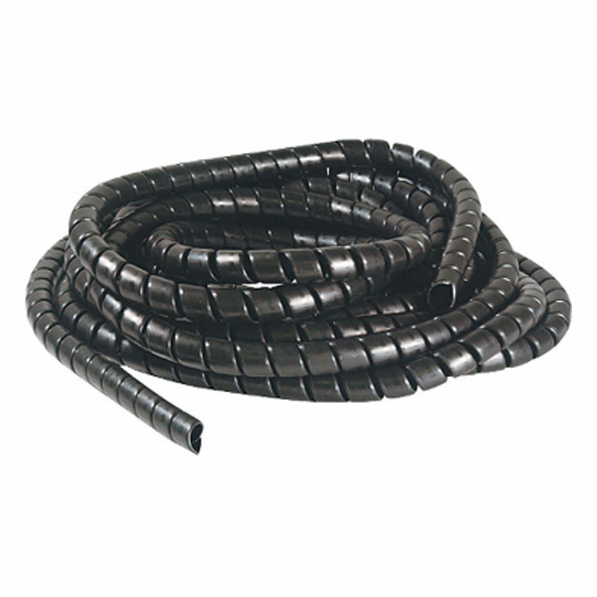 SPIRAL WRAP,PE,BLACK,15 IN WIDTH