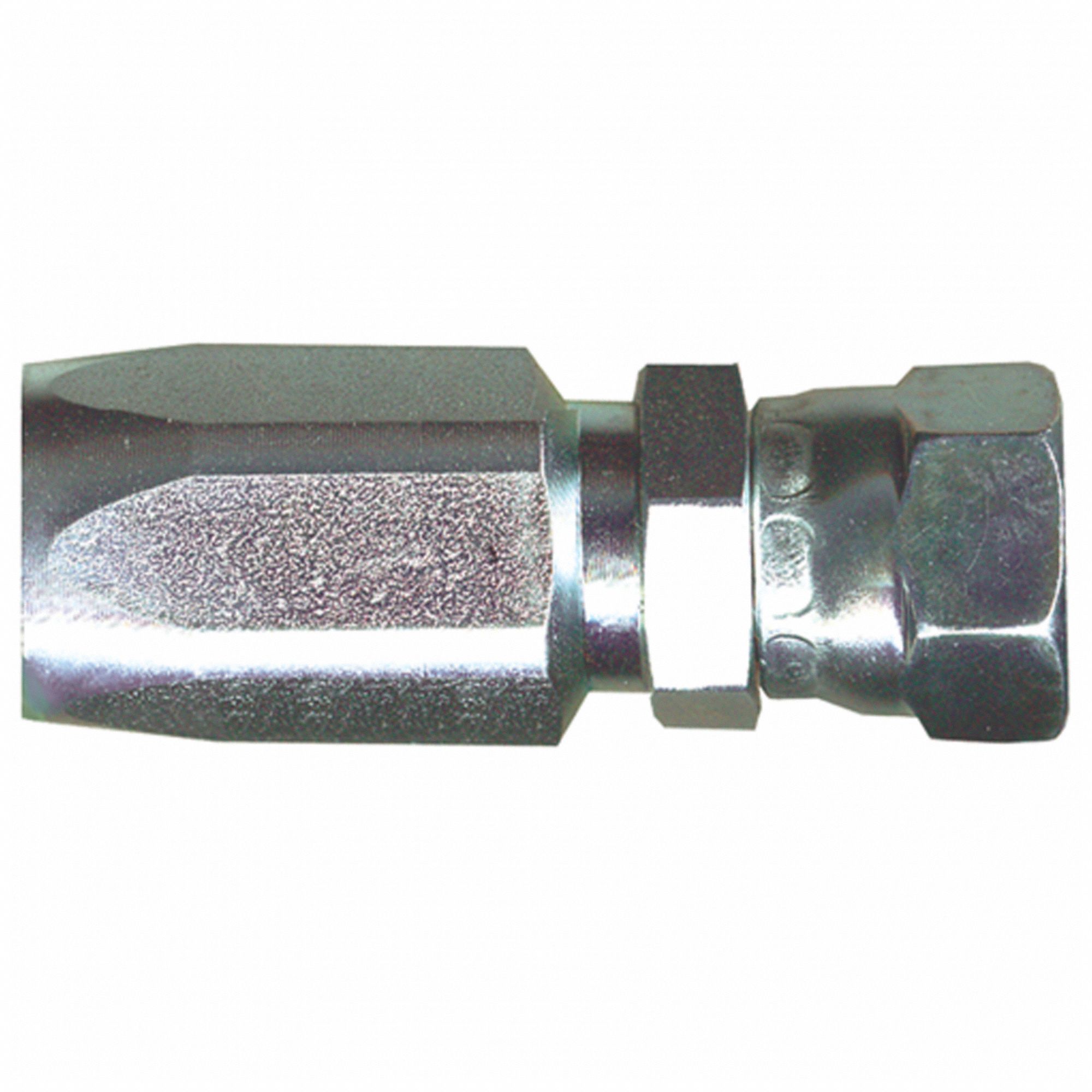 FLARE FITTING, STEEL, 1,500 PSI AT 70 °  F, 3/4 IN INSIDE DIAMETER, 3/4 IN HOSE FITTINGS