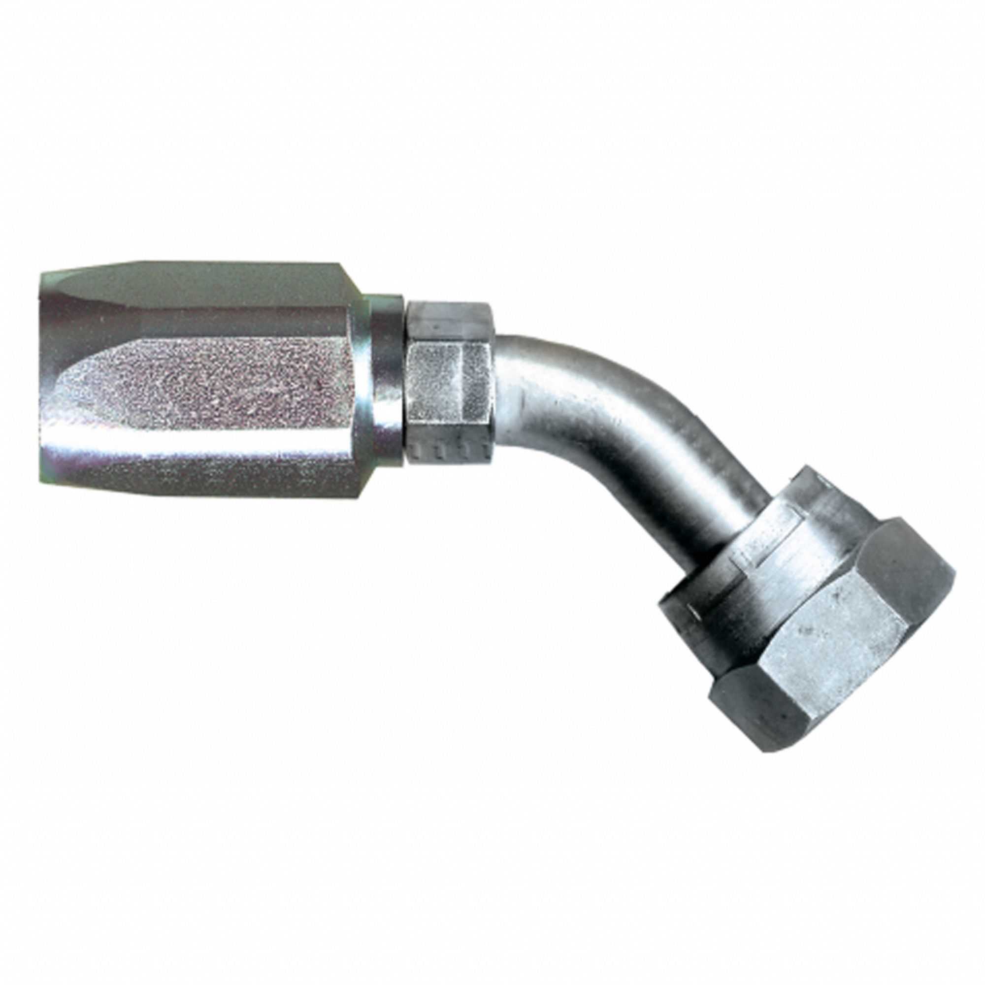 FLARE FITTING, STEEL, 45 °  ELBOW, 1,500 PSI AT 70 °  F, 3/4 IN ID, 3/4 IN HOSE FITTINGS