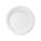 DISPOSABLE PLATE, ROUND, MEDIUM-WEIGHT, WHITE, 10 IN, BAGASSE FIBRE, CA 500