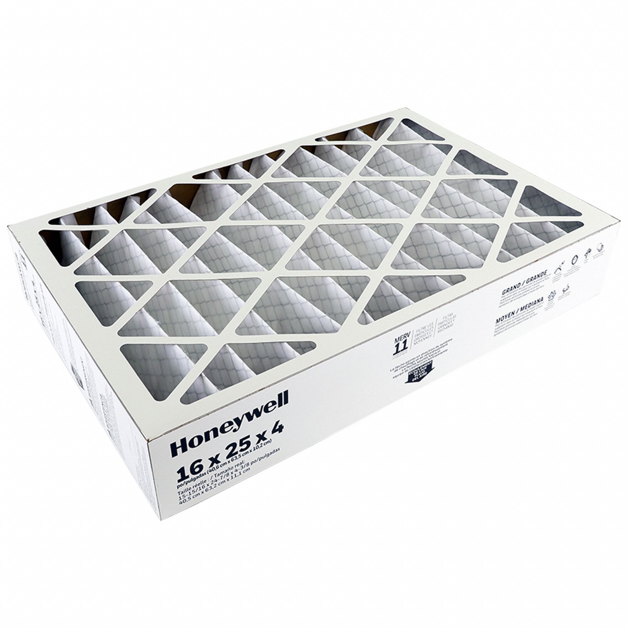 HONEYWELL HOME, Panel, MERV 11, Furnace Air Cleaner Filter 3TPR7