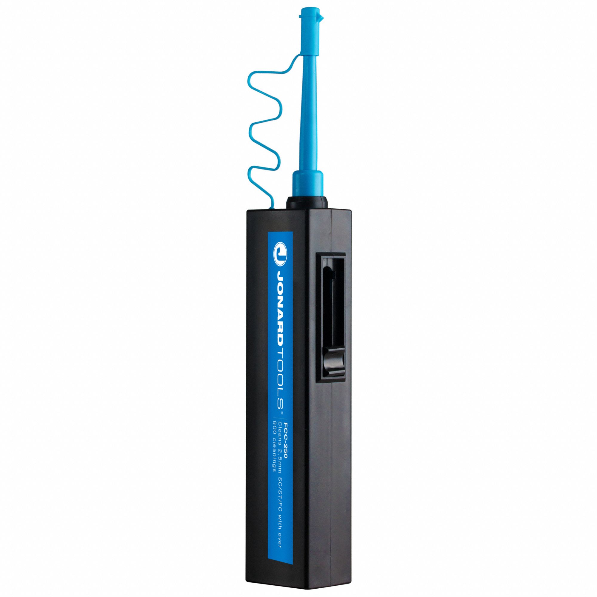 FIBRE CONNECTOR CLEANER, FC/SC/ST, FIBRE OPTIC CABLES, STRAIGHT, ONE-PUSH, ROTATING TIP