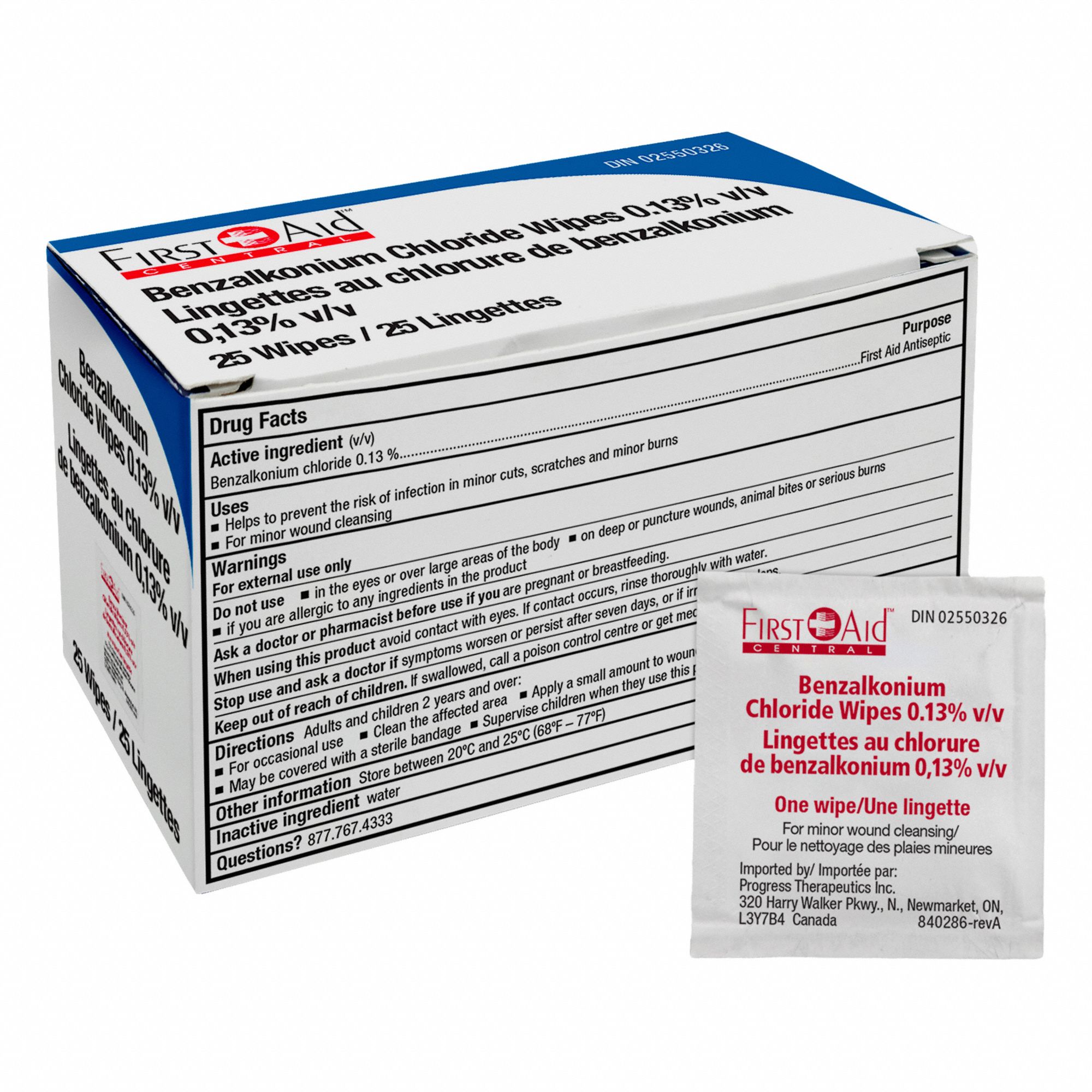 ANTISEPTIC WIPES,UNSCENTED,PK25