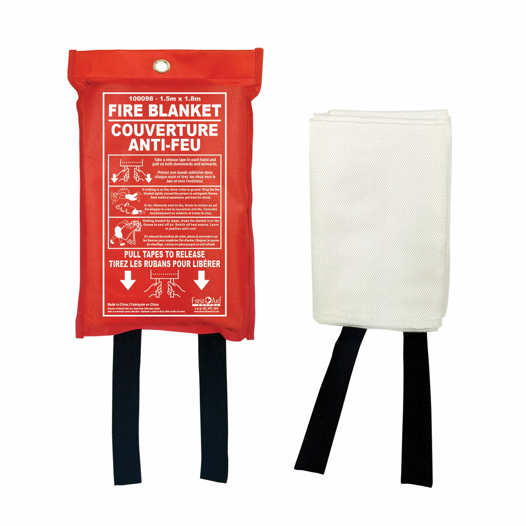 FIRE BLANKET (FIBERGLASS)