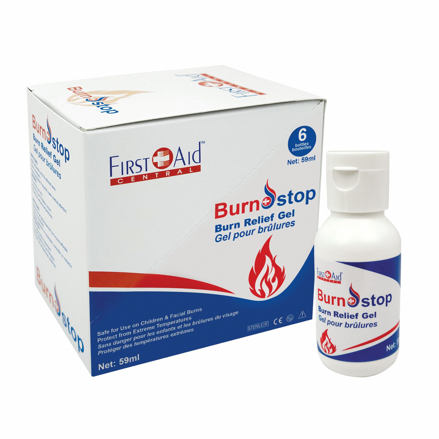 BURN RELIEF GEL,4 IN H