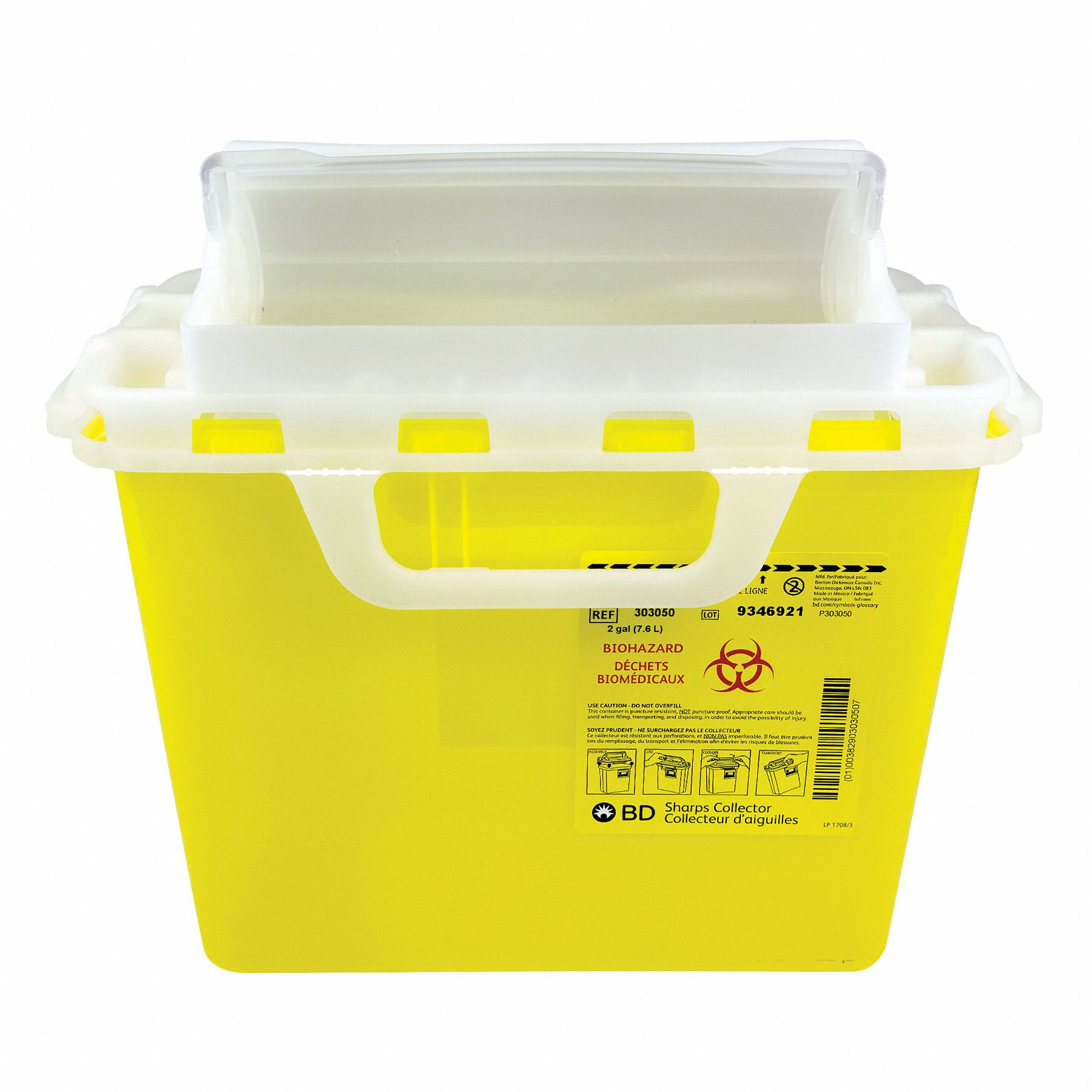 BD SHARPS CONTAINER, 7.6L