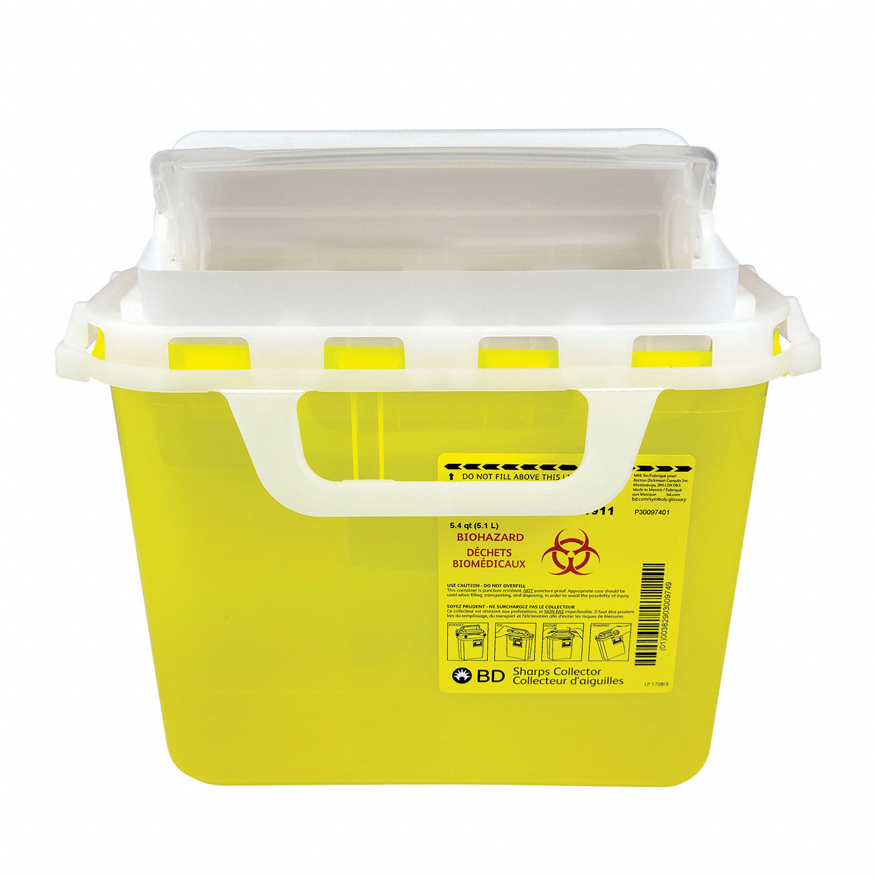 BD SHARPS CONTAINER, 5.1L