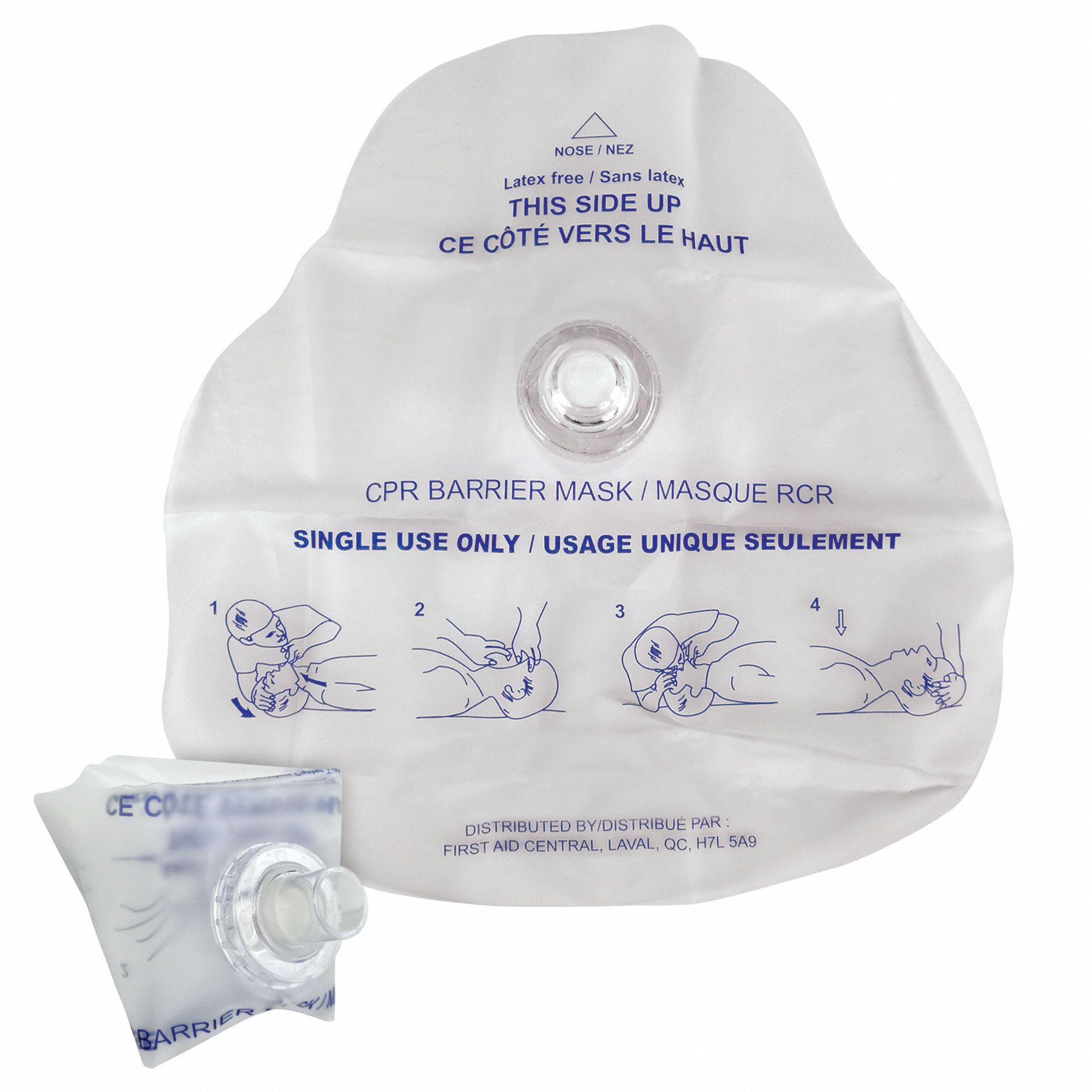 CPR FACESHIELD,UNIVERSAL SIZE