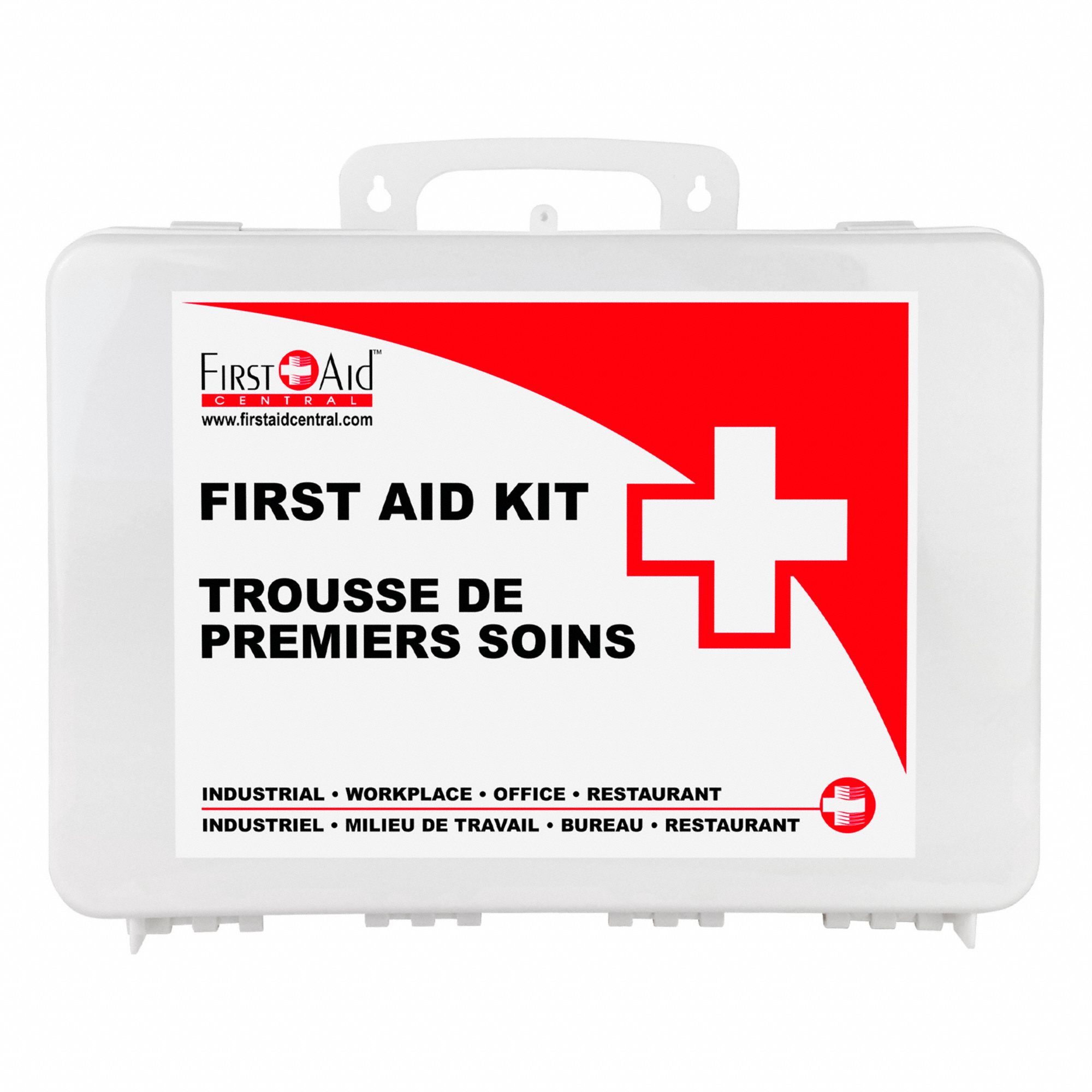 FIRST AID KIT,14 IN H,10 1/2 IN L
