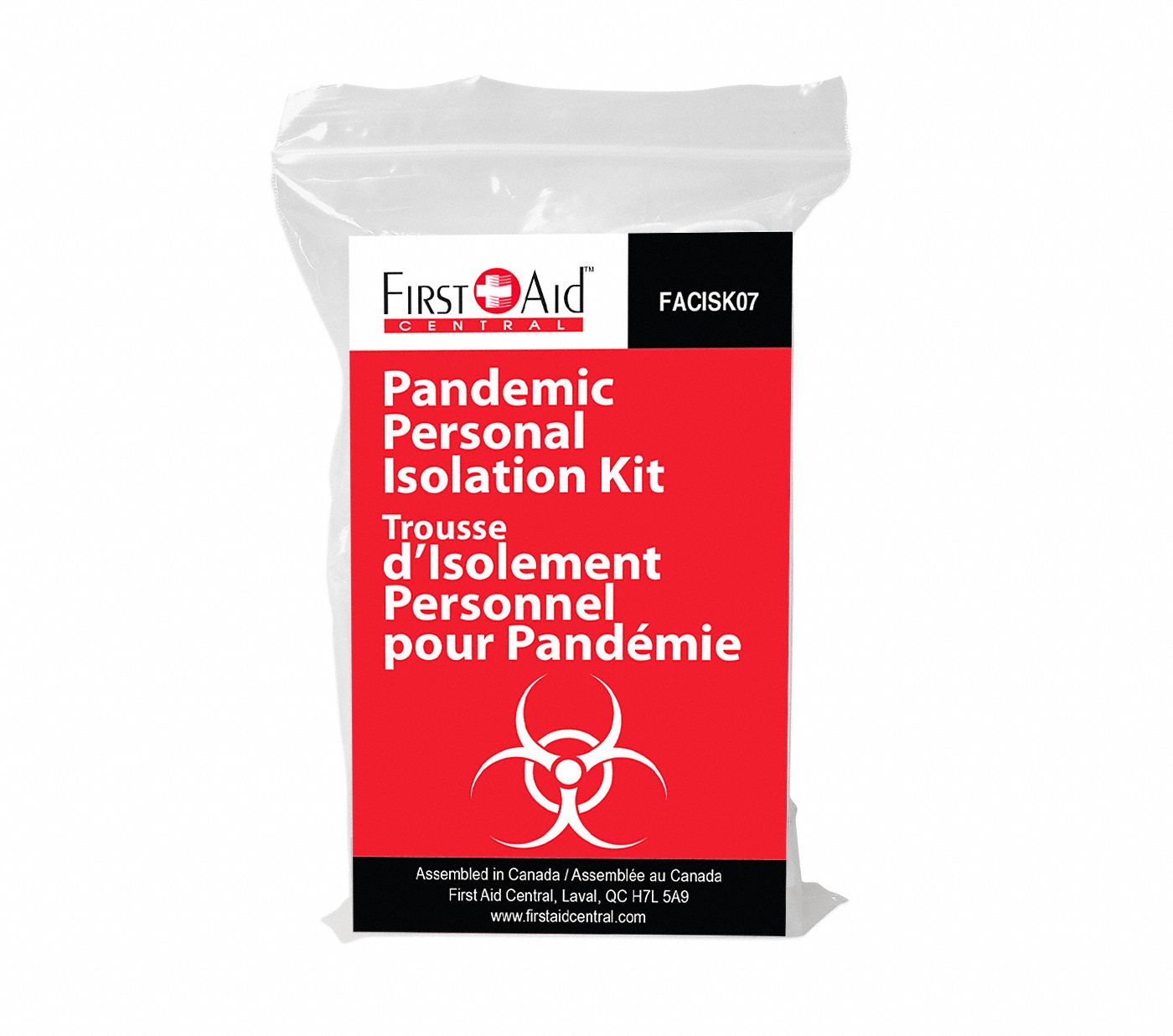 PANDEMIC PERSONAL ISOLATION KIT