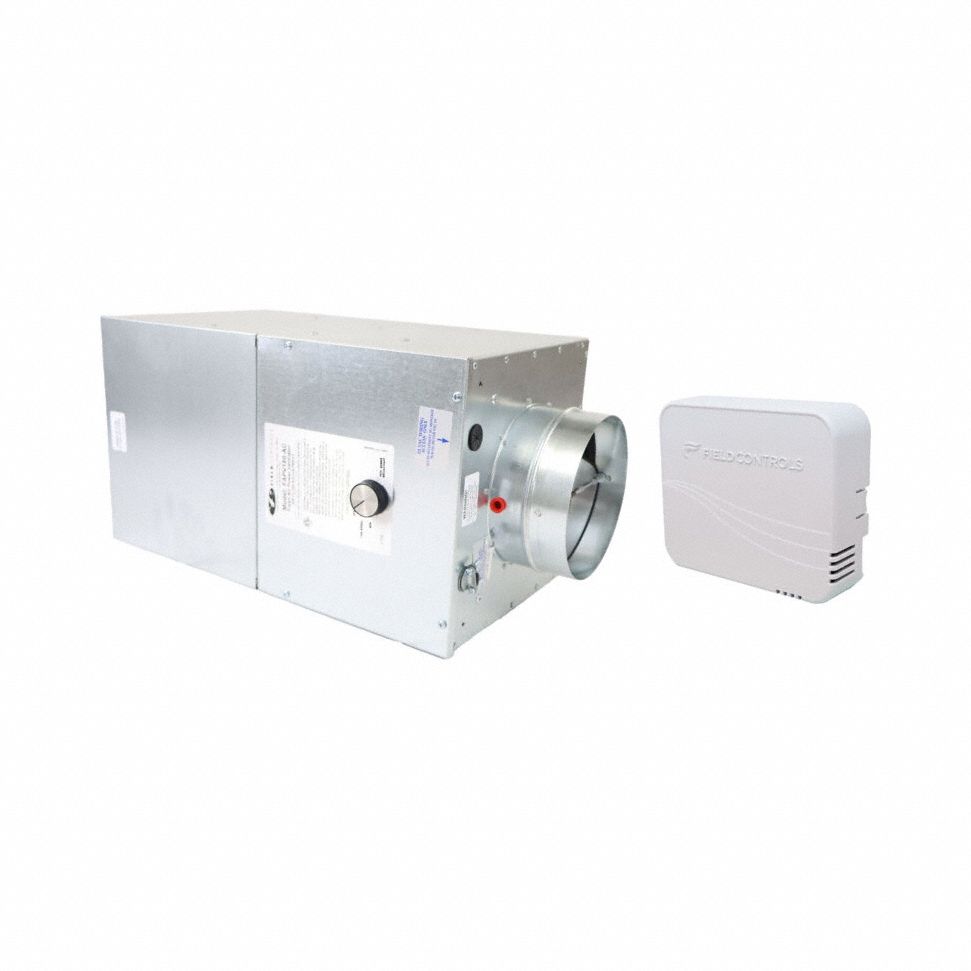 In-Line Duct Fan ABS Plastic 120V AC