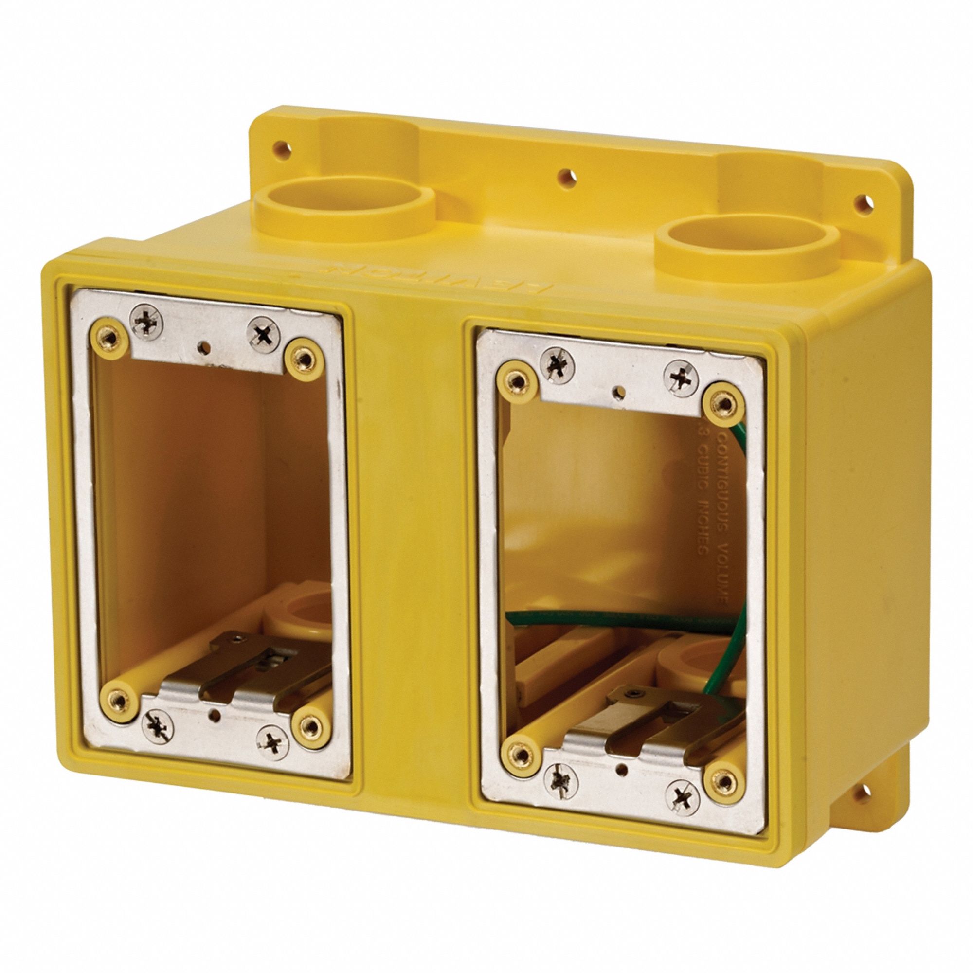 Electrical Box: Stainless Steel, Rectangular, 1 Gangs, 1 in Hub Size, 67.3 cu in Capacity