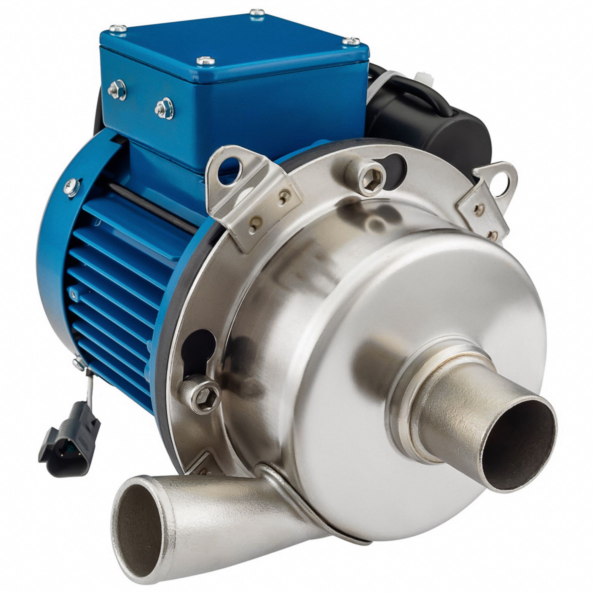 Centrifugal Pump: 1 hp, 115/230V AC, 64 ft Max Head, 1 1/2 in , 1 1/2 in Intake and Disch, TEFC