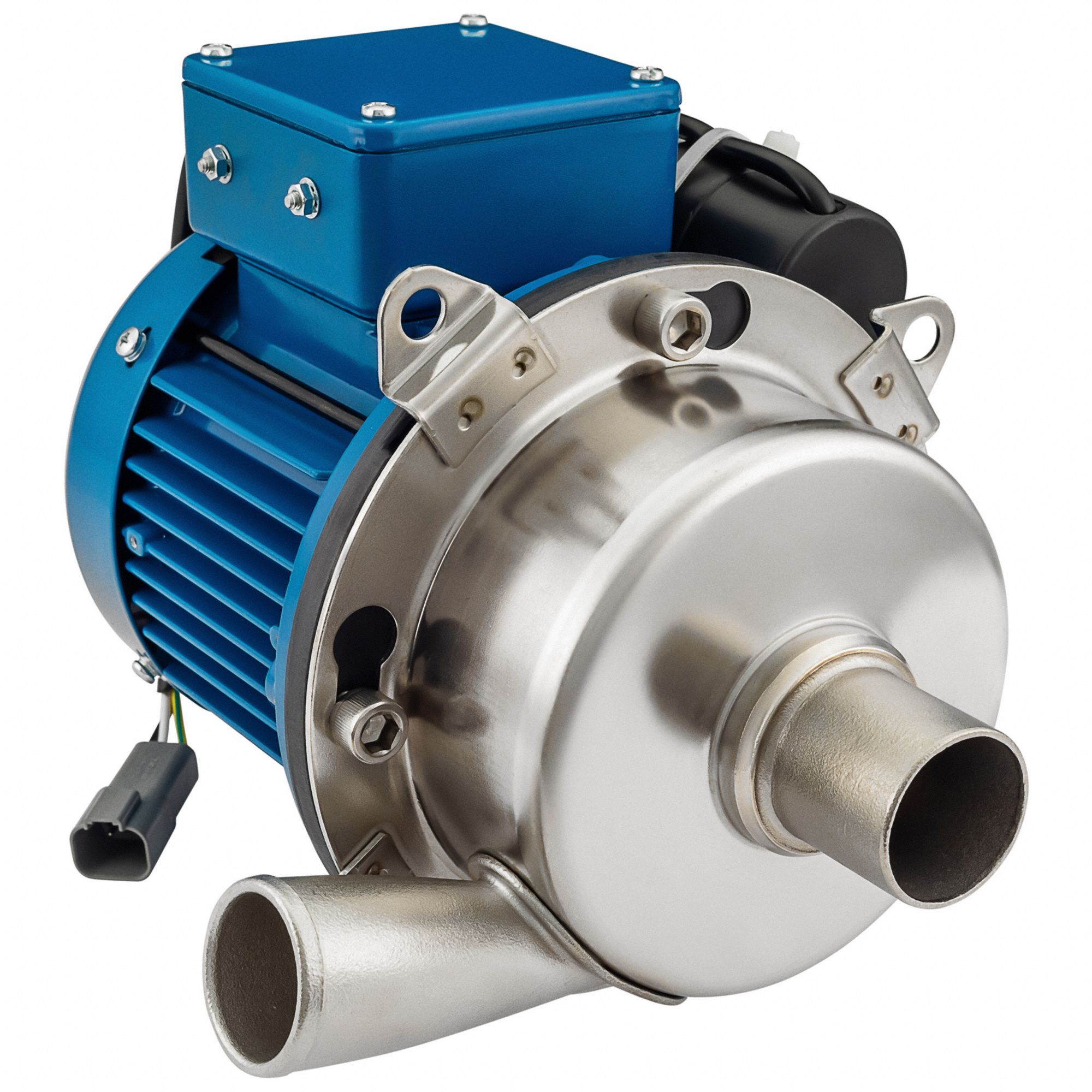 Centrifugal Pump: 1 hp, 115/230V AC, 64 ft Max Head, 1 1/2 in , 1 1/2 in Intake and Disch