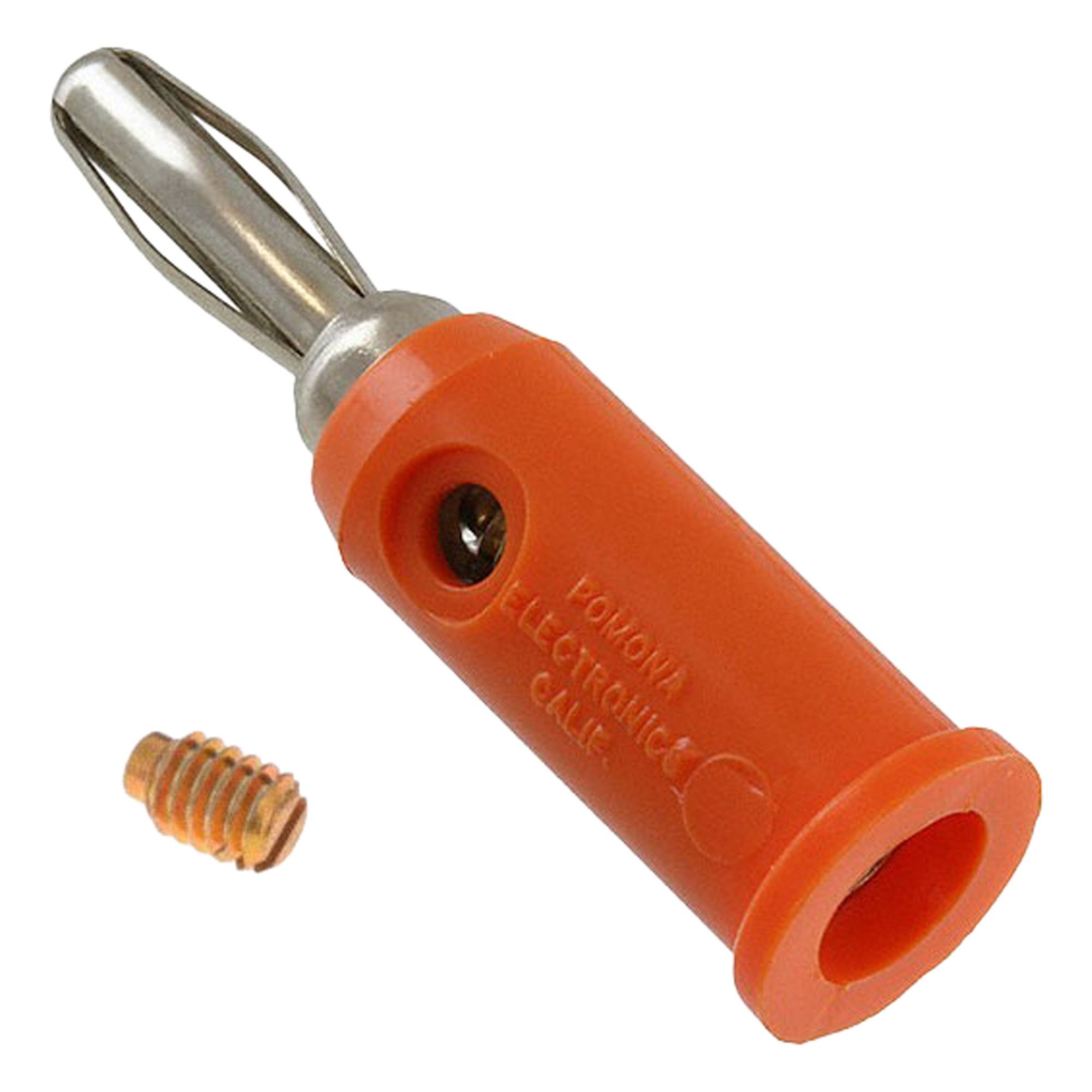 FLUKE ORANGE BANANA PLUG, 5,000 V MAXIMUM VOLT, AUDIO/ELECTRONICS ...