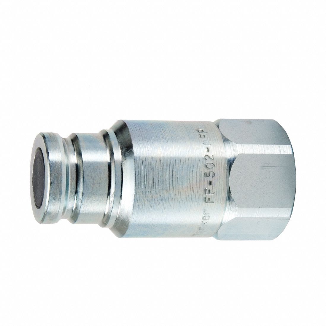 Nose Piece Assembly Coupling: 3/4 in, Steel, 28 g/min Max. Flow Rate, Push-to-Connect