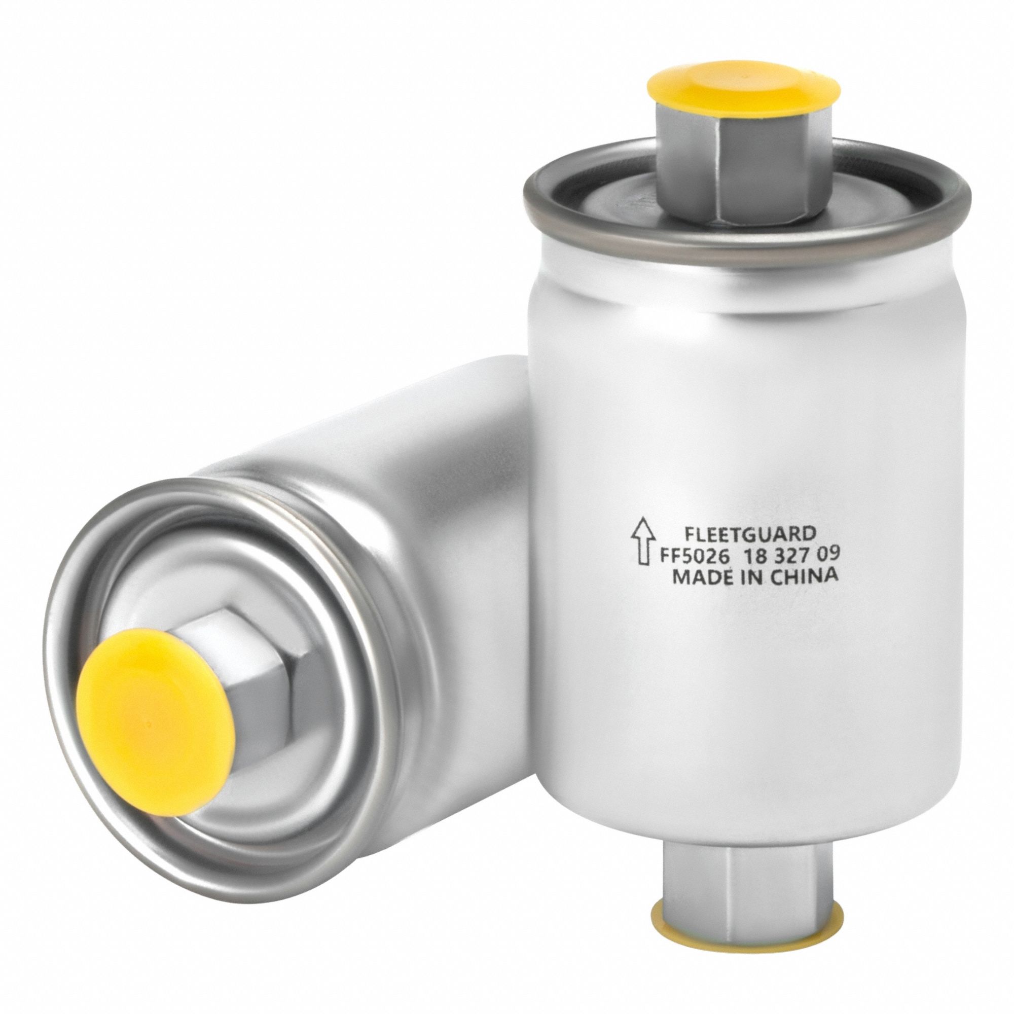 Fuel Filter: In-Line, 4 3/16 in Overall Lg, M16-1.50 Thread Size, Diesel Fuel, Diesel