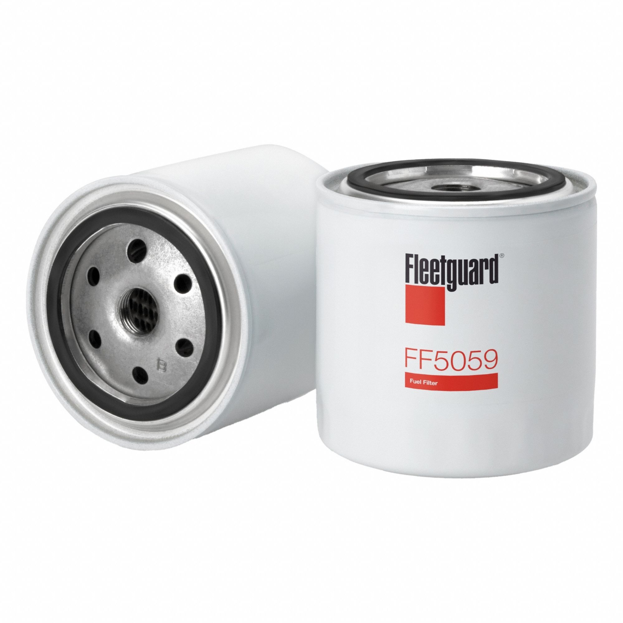 Automotive Fuel Filter: Spin-On, 16 in Overall Lg, 3 11/16 in Outside Dia, Cellulose