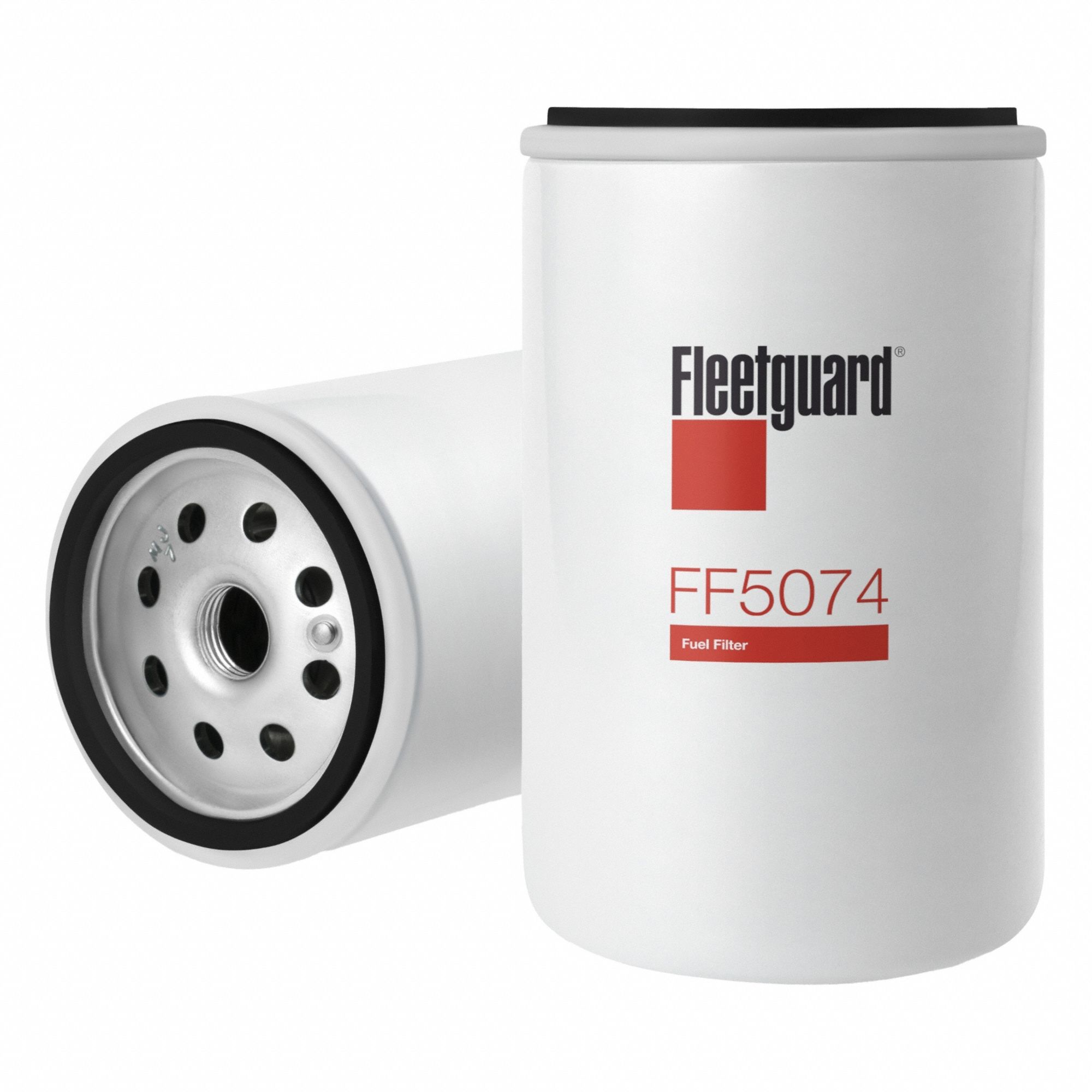 Automotive Fuel Filter: Spin-On, 12 13/16 in Overall Lg, 3 1/16 in Outside Dia