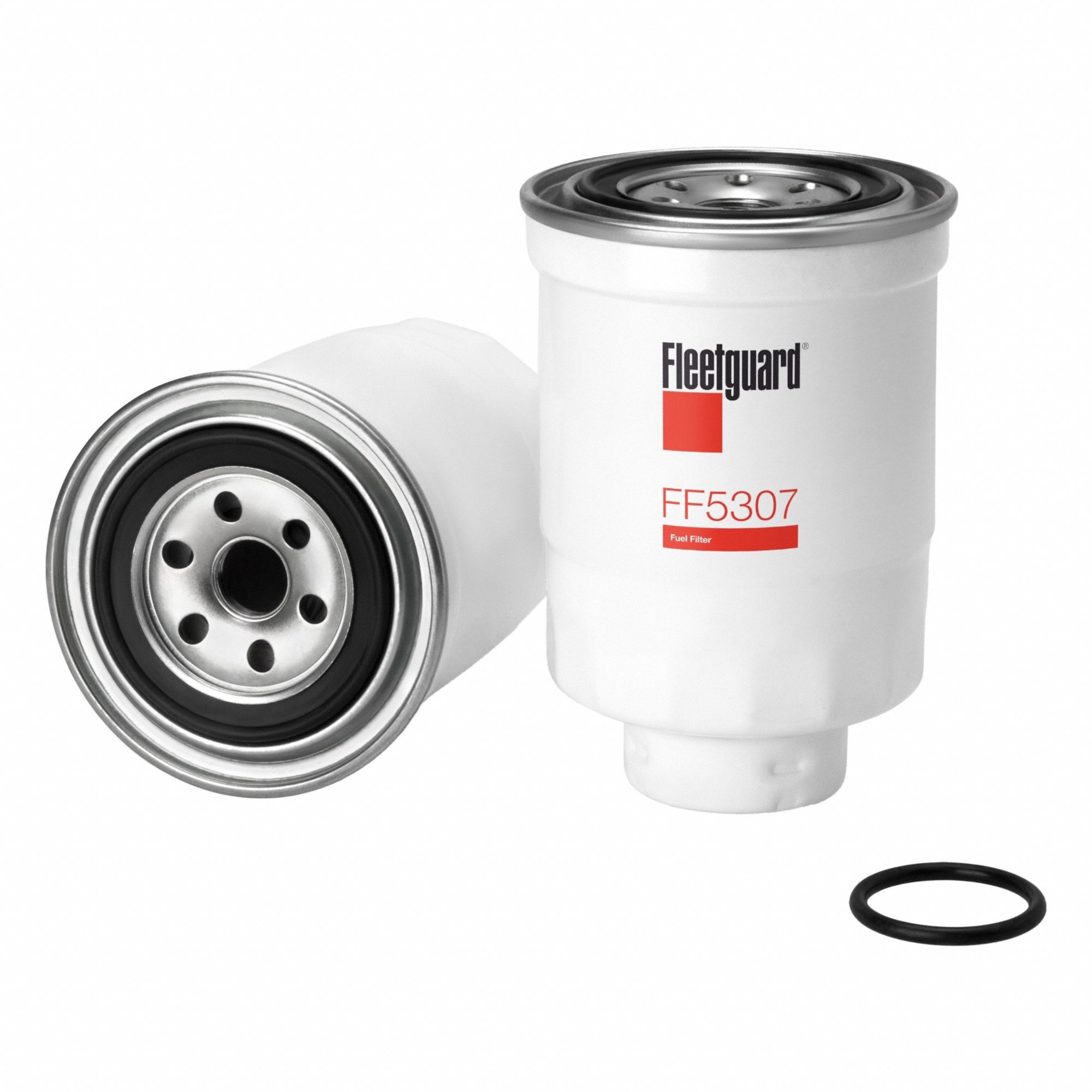 Automotive Fuel Filter: Spin-On, 4 in Overall Lg, 3 7/8 in Outside Dia, 4 in Overall Wd