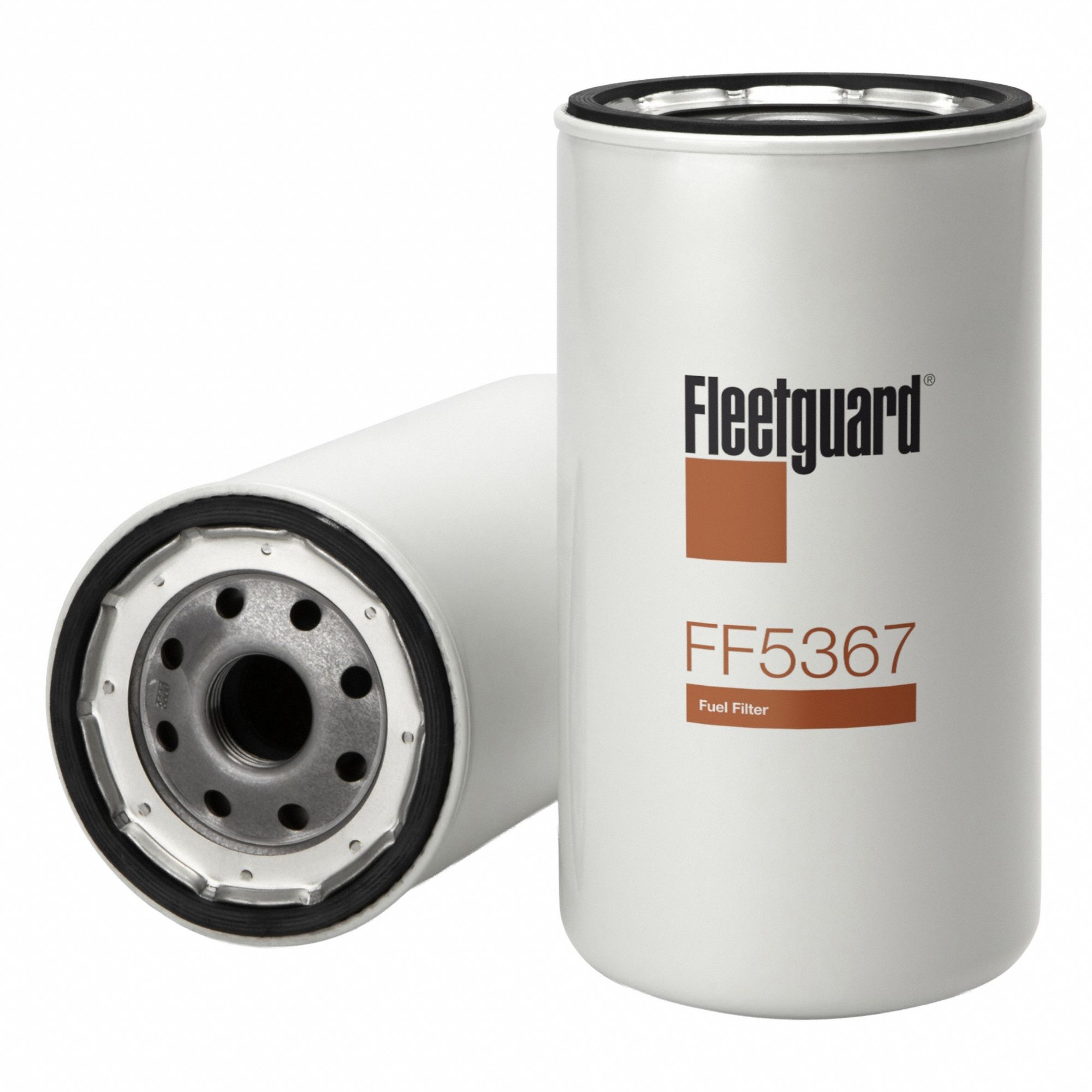 Fuel Filter: Spin-On, 6 15/16 in Overall Lg, 3 11/16 in Outside Dia, 2 7/16 in Inside Dia