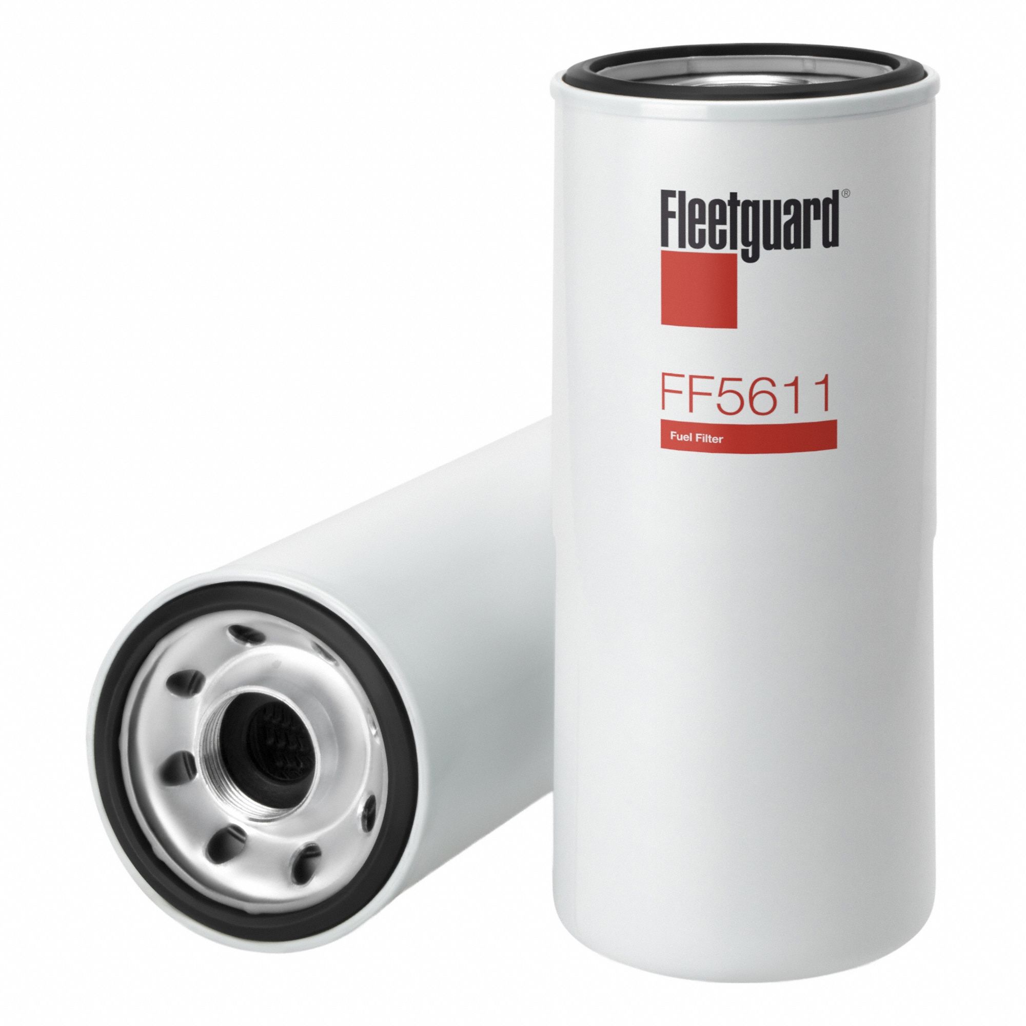Automotive Fuel Filter: Spin-On, 15 1/4 in Overall Lg, 4 3/4 in Outside Dia, Cellulose