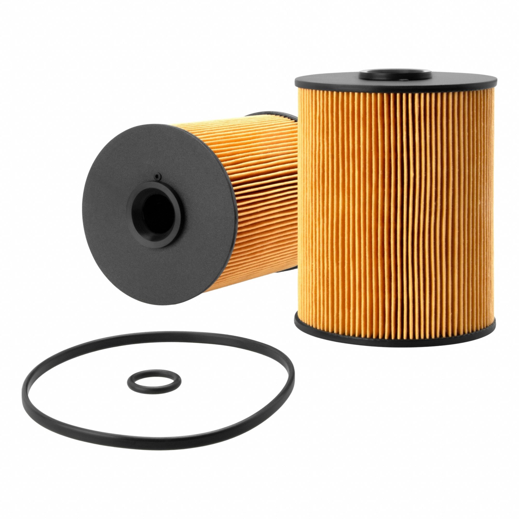 Fuel Filter: Cartridge, 4 5/16 in Overall Lg, 3 9/16 in Outside Dia, 3/4 in Inside Dia