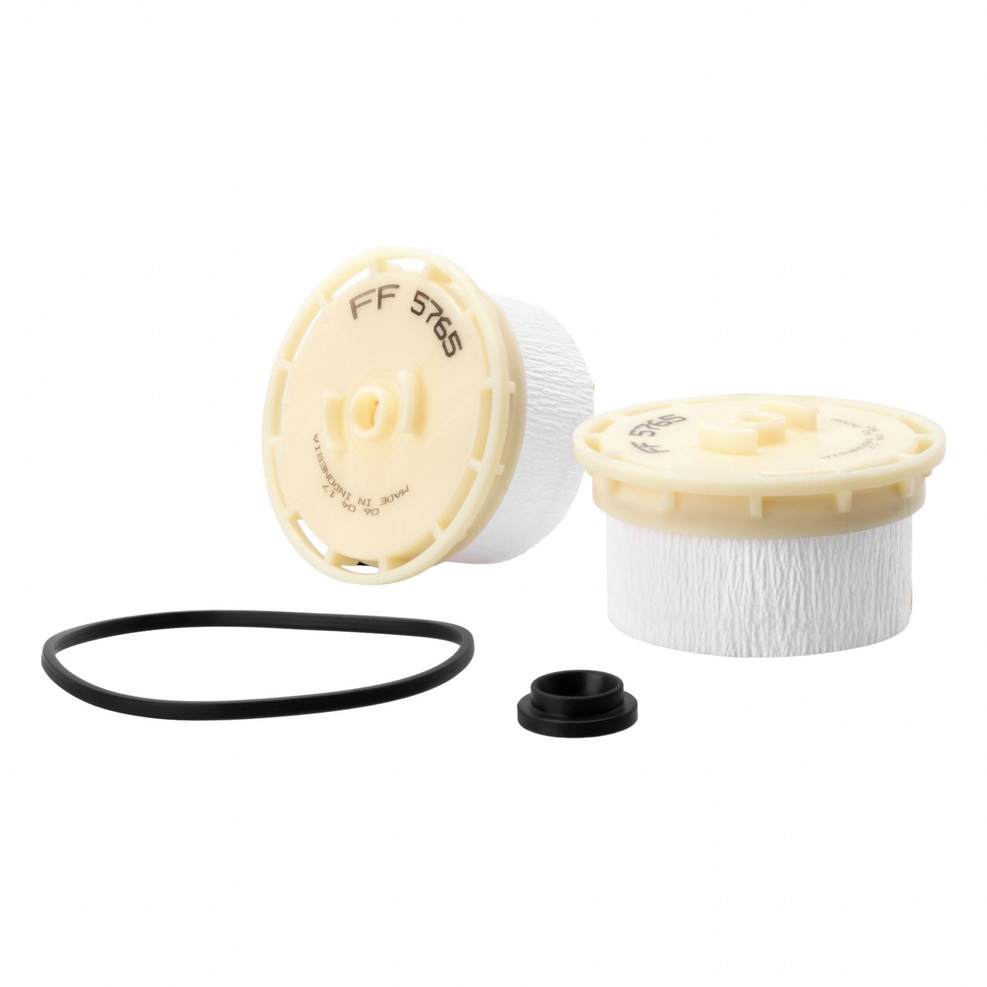 Fuel Filter: Cartridge, 2 1/4 in Overall Lg, 3 7/8 in Outside Dia, 3 5/8 in Inside Dia