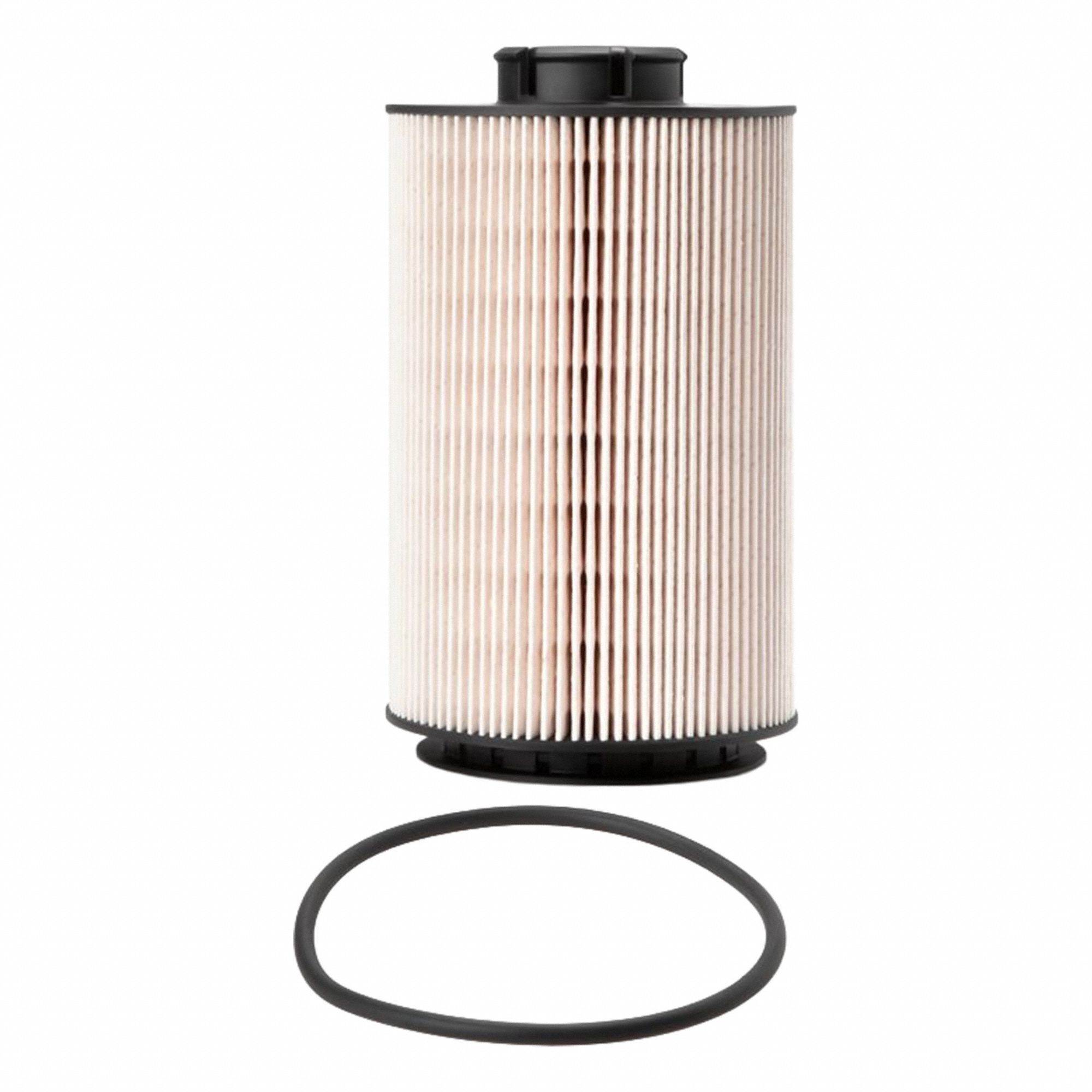 Fuel Filter: Cartridge, 1/2 in Overall Lg, 3 3/4 in Outside Dia, 1 7/8 in Inside Dia